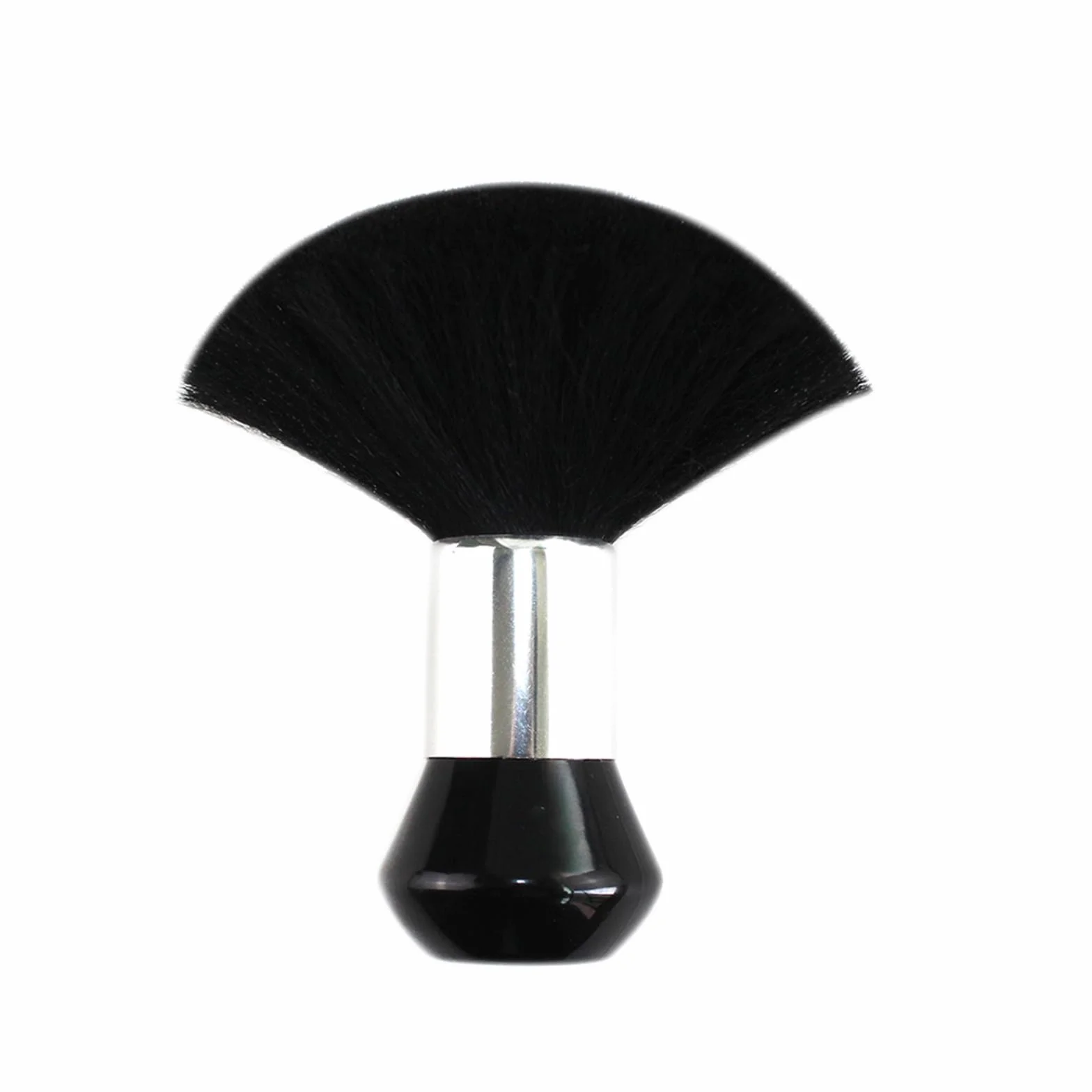 Morbida spazzola nera grande per barbiere Spazzola per spolverare il collo, Barbiere capelli pulizia spazzola Salon Taglio di capelli parrucchiere styling strumenti di trucco