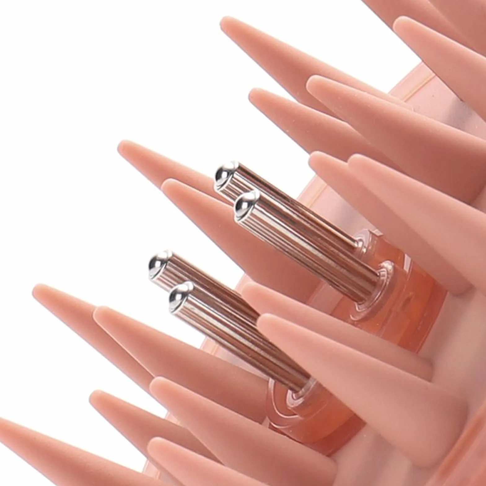 Applicatore Del Cuoio Capelluto 8.5x8.5x7.6 Cm Pennello Massage Capelli Attacco Di Massaggio Fluido Medico Con Spazzola Bottiglia