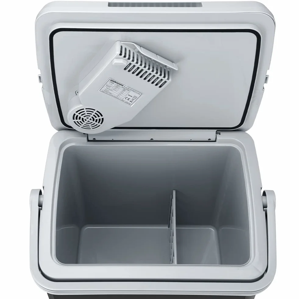 Frigorifero Elettrico Portatile 32 Litri, Mini Frigo 230V 12V, Freddo e Caldo per Camion Auto Campeggio