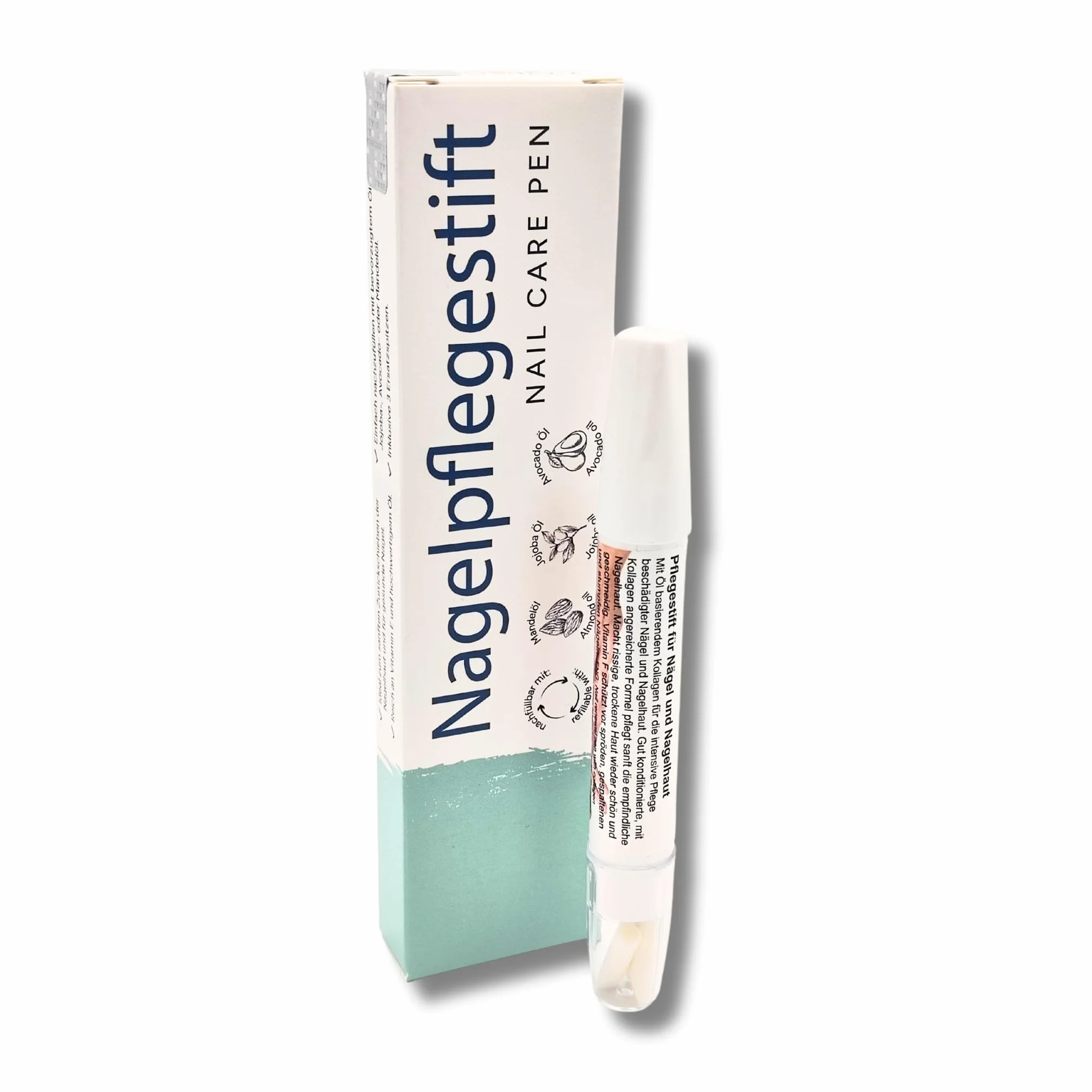 REMOS Penna all'olio per cuticole con collagene per spingere indietro e nutrire le cuticole