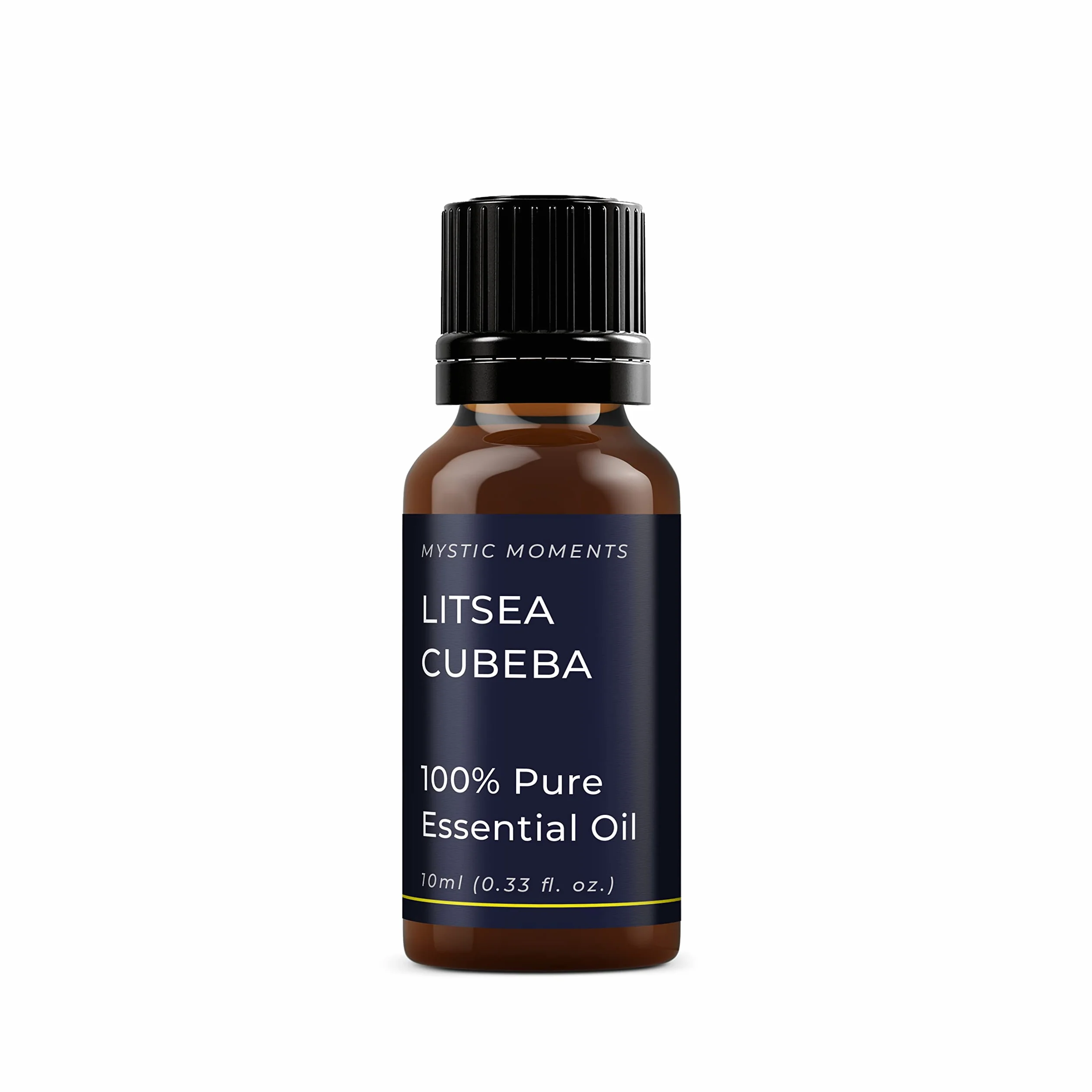 Mystic Moments Litsea Cubeba Olio essenziale 10 ml Puro Naturale per Diffusori Aromaterapia
