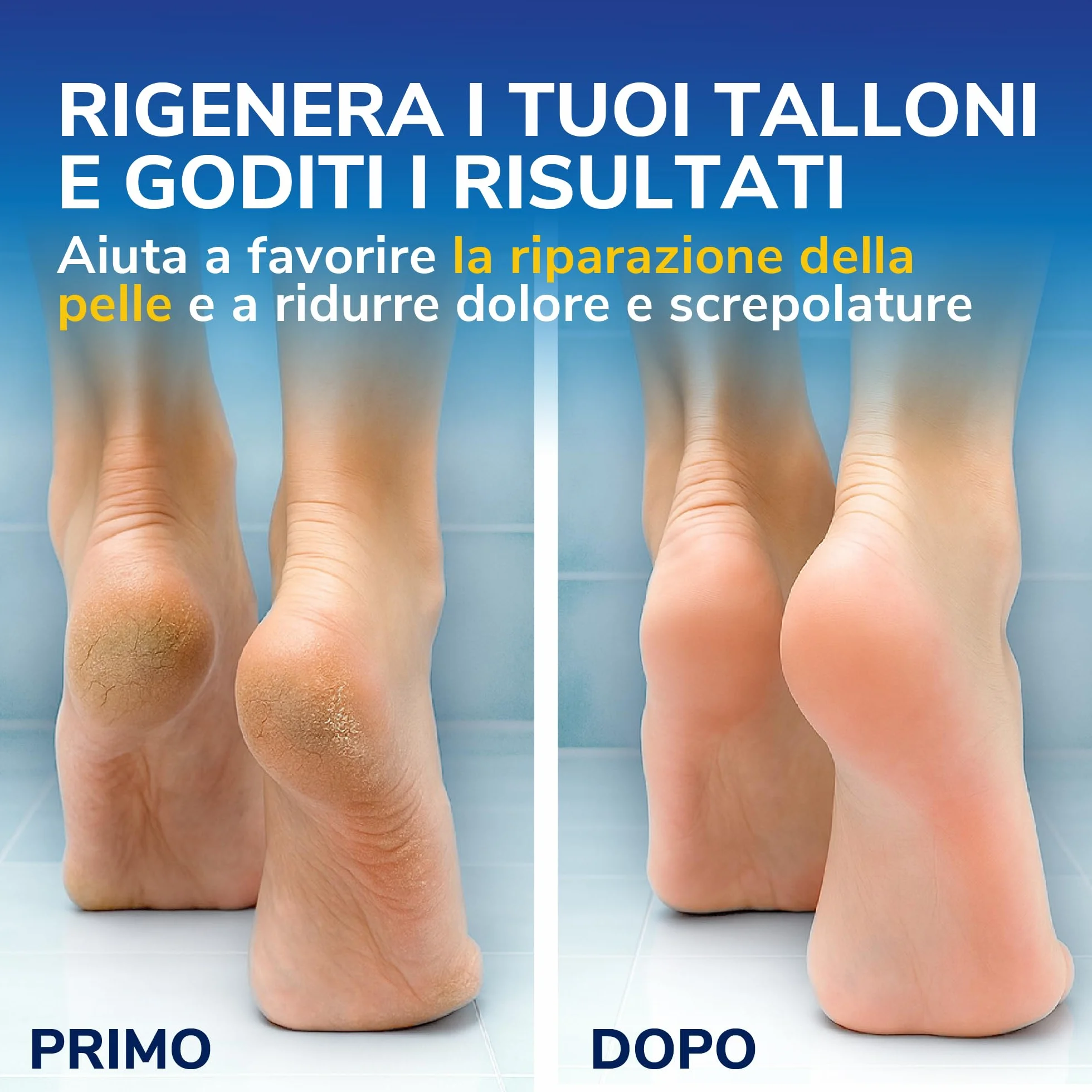 Dr. Scholl's Crema Talloni Screpolati Active Repair K+, 25% Urea, Crema Piedi con Cheratina, Idratazione Intensa, 60 ml