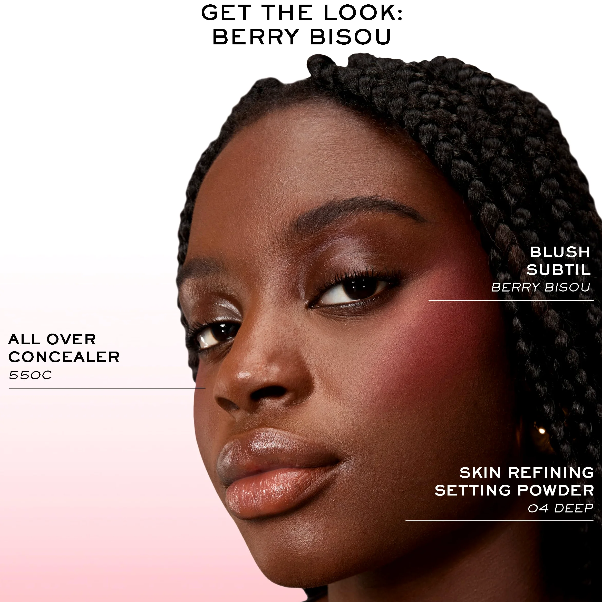 Lancôme Blush Subtil Berry Bisou 1000, fard in polvere, 5,1 g | Blush a lunga durata in rosso delicato per una carnagione fresca, copertura da leggera a media, finitura delicata in totale