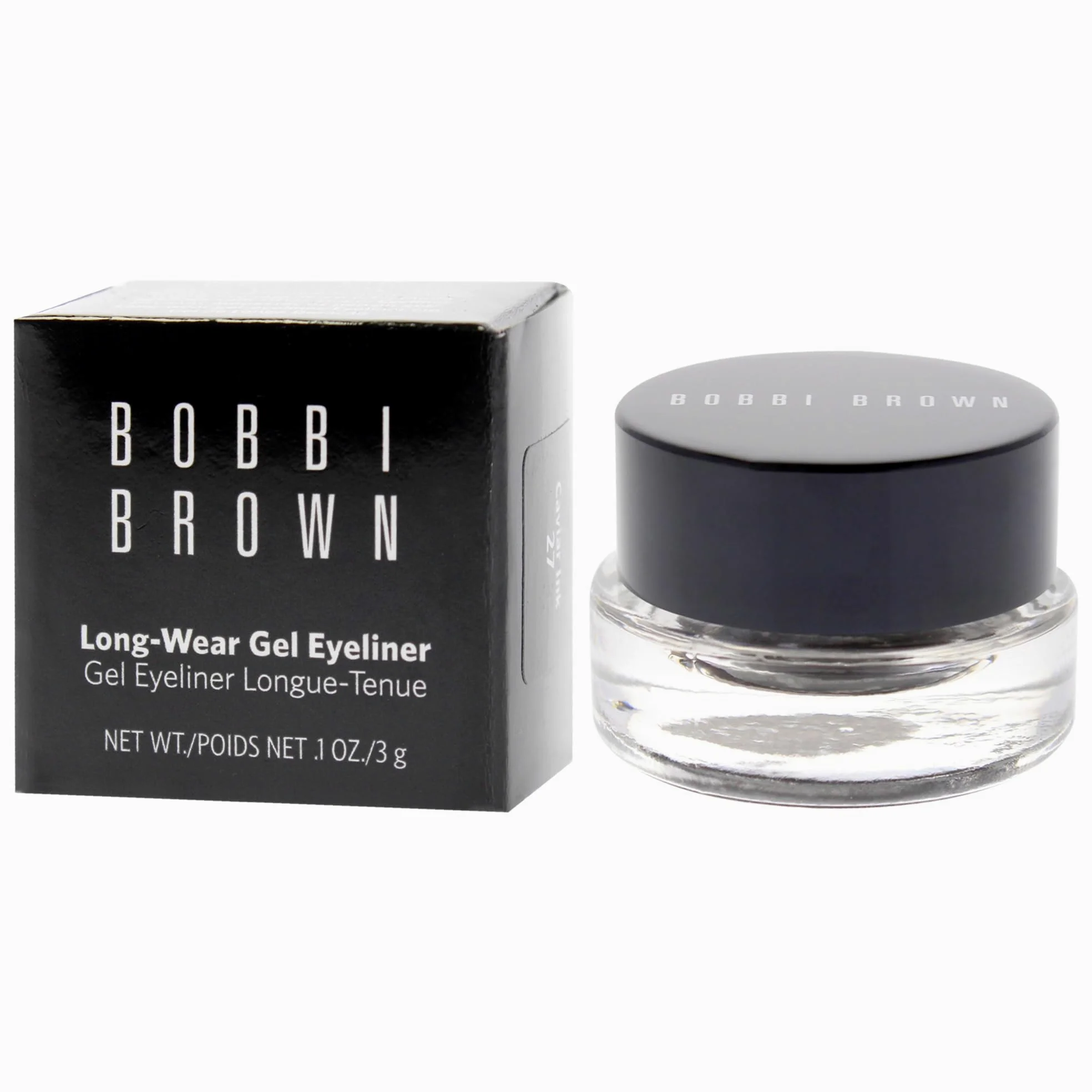 Bobbi Brown Long-Wear Gel Eyeliner, 27 Caviar, confezione da 1 (1 x 3 g)