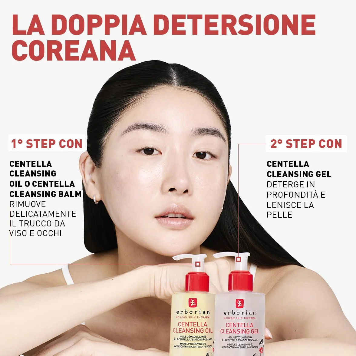 Erborian Struccante Centella Asiatica Viso Delicato Rimuove Trucco Nutre