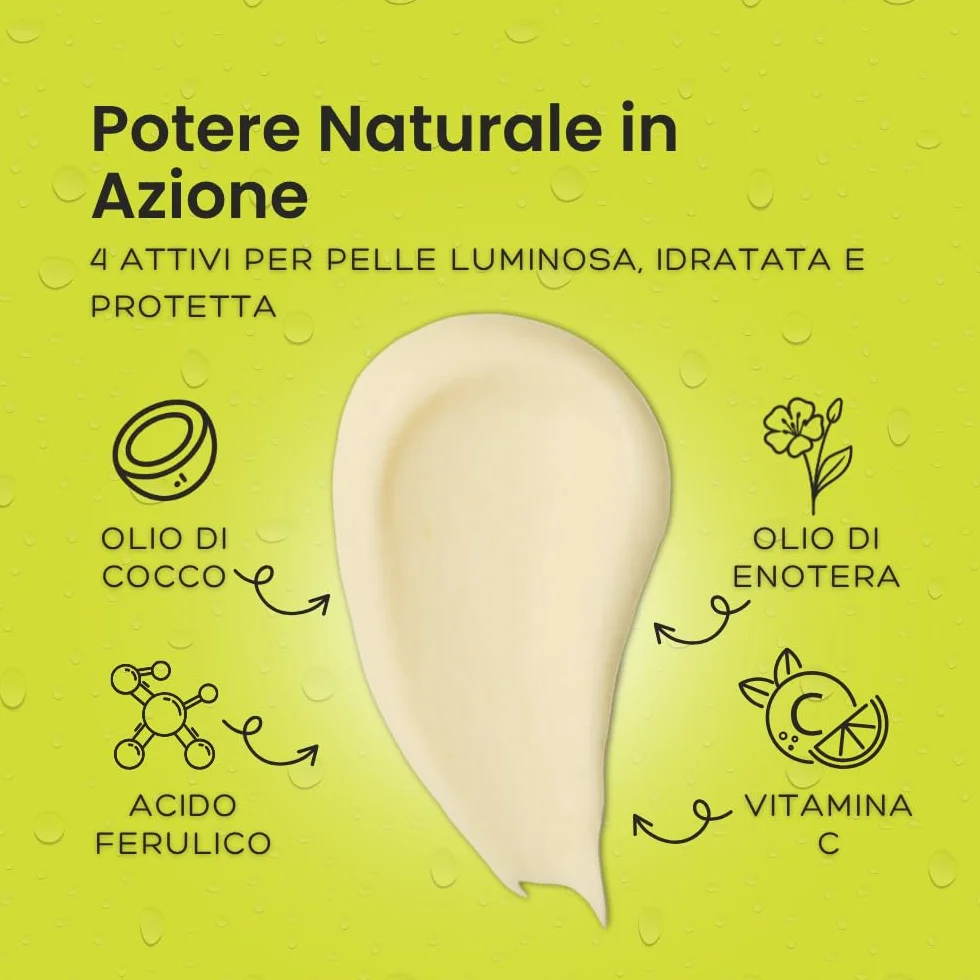 WELLBEAUTY Burro Struccante 100ml, Detergente Viso e Occhi, Airless, Cleansing Balm, Olio Di Cocco, Pelli Sensibili