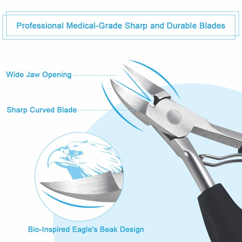 Tronchese Unghie Professinale per Unghie Spesse e Dure Pedicure Manicure