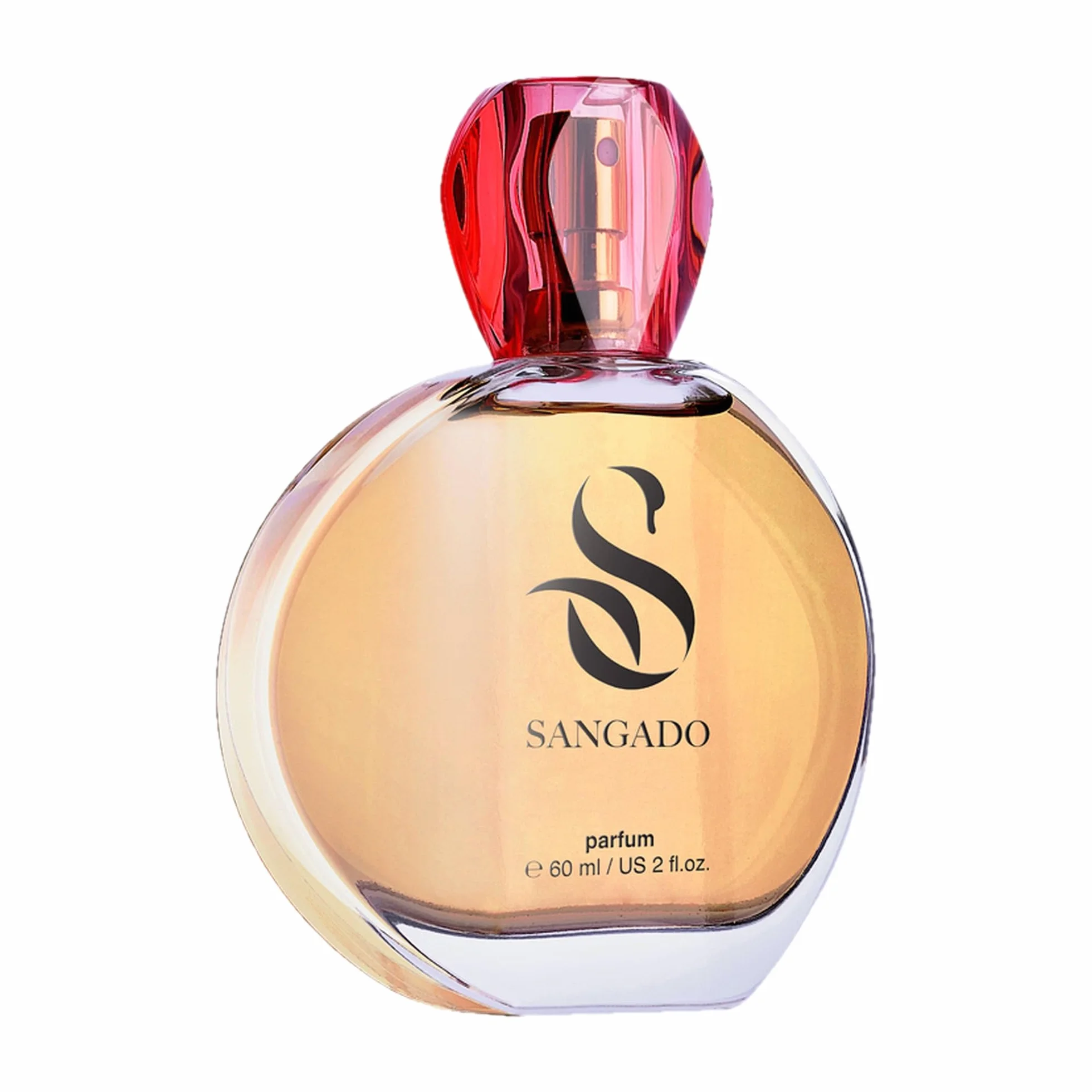 SANGADO 879 Cappuccino Alla Vaniglia Profumo Per Donne, Lunga Durata 8-10 Ore, Fragranza Lussuosa, Orientale Vanigliato, Preziose Essenze Francesi, Extra-concentrato (parfum), 60 ml