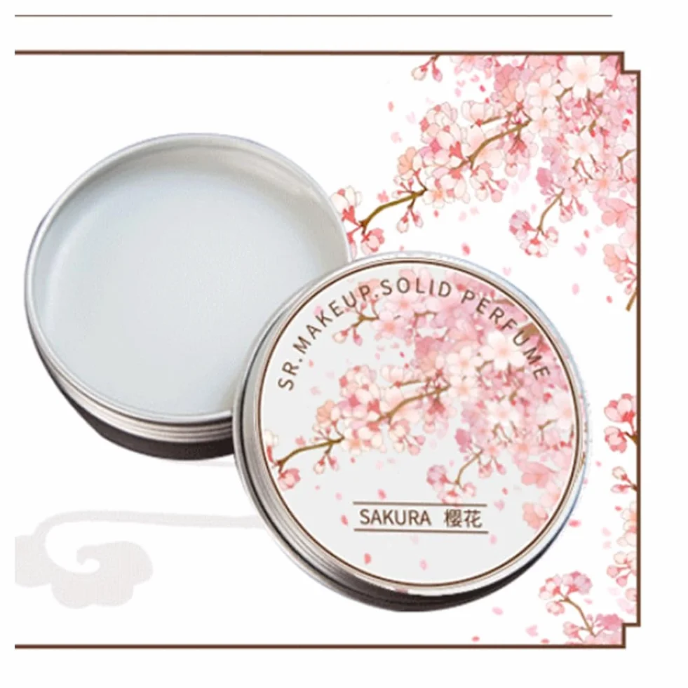 5 pezzi di profumo da , balsamo portatile, profumi a lunga durata, eleganti profumi solidi per le donne (Lotus)
