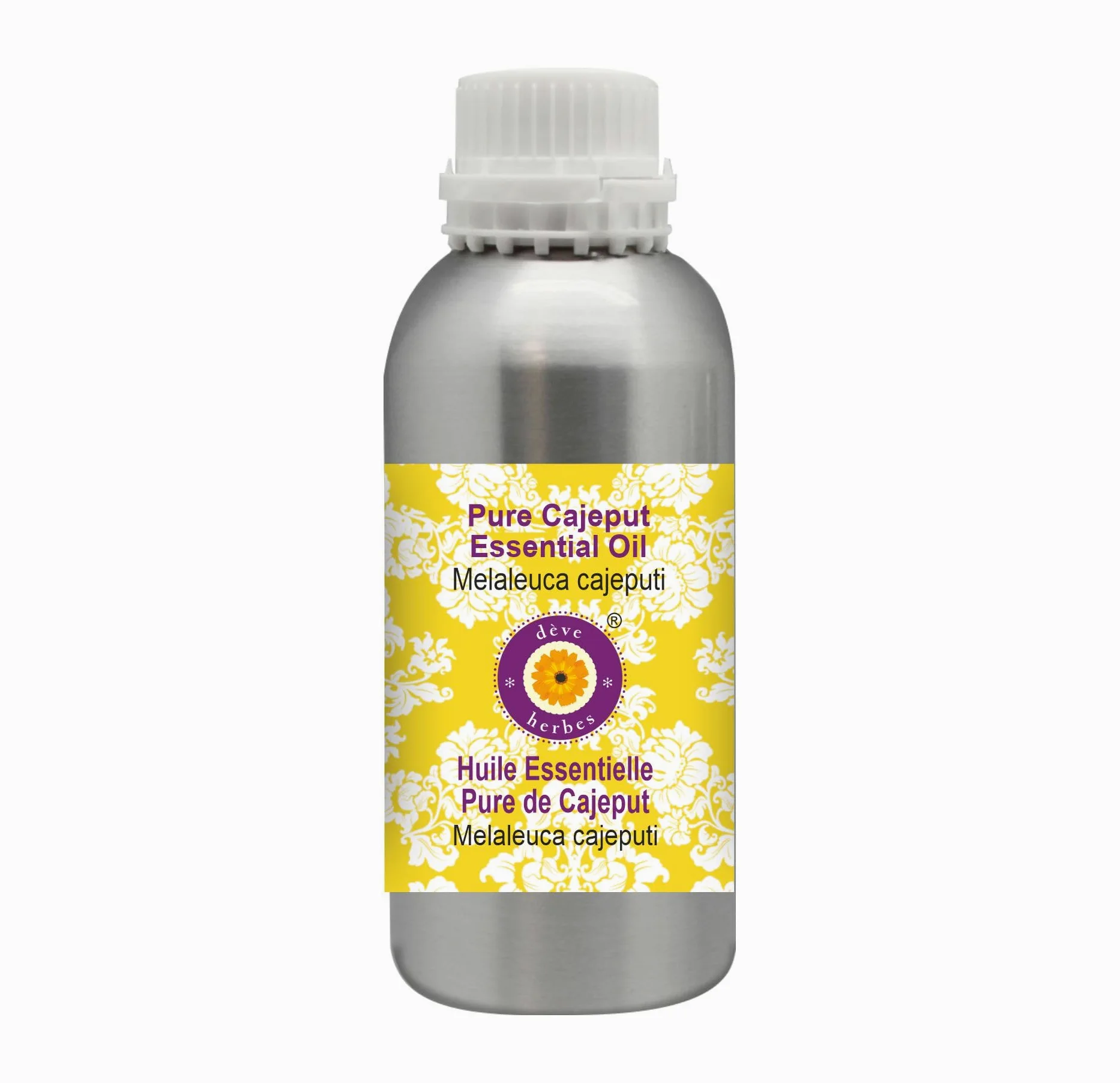 dève herbes Olio essenziale di Cajeput puro di (Melaleuca cajeputi) distillato a vapore di grado terapeutico naturale al 100% 1250ml (42.2oz)