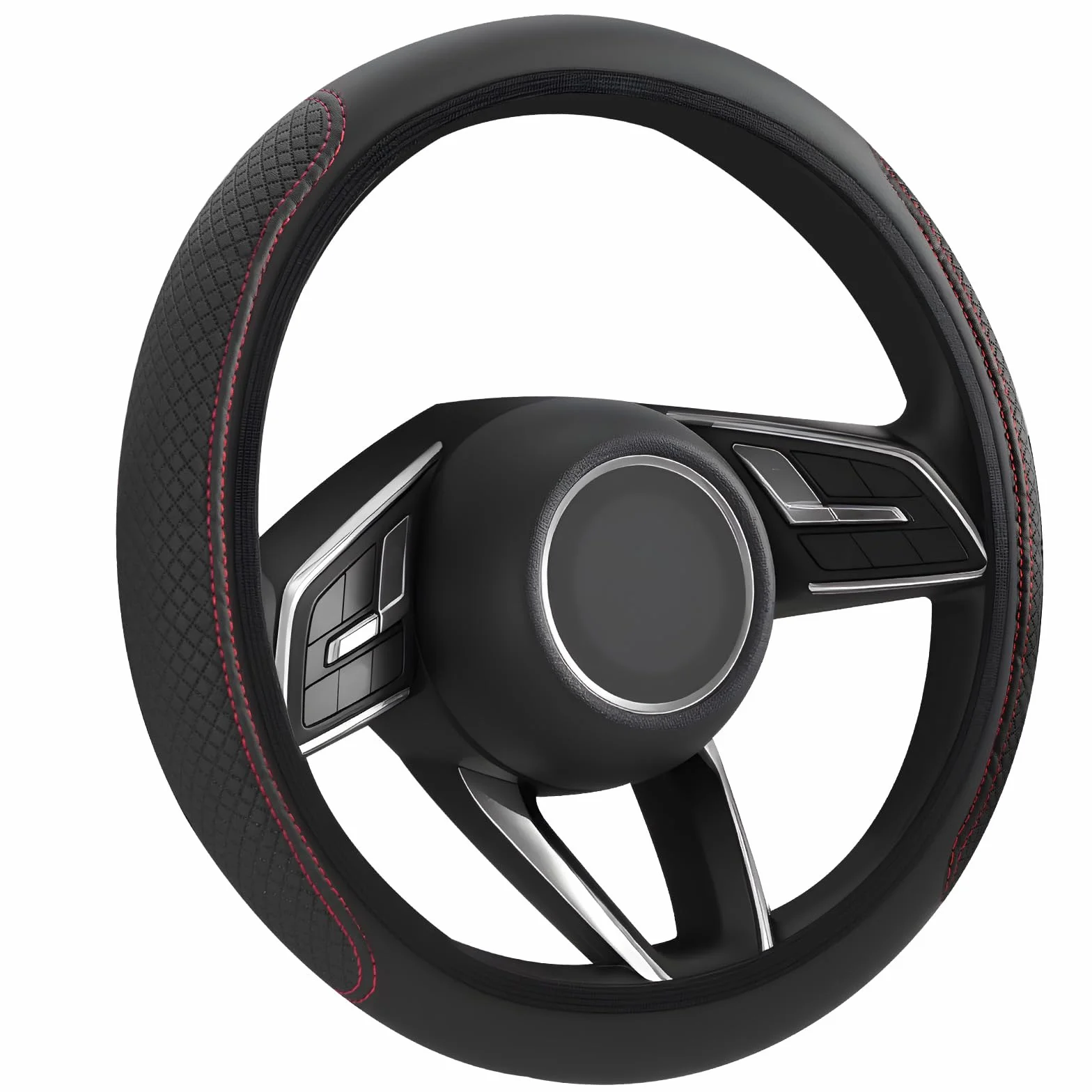 Flintronic Coprivolante Auto PVC Pelle Traspirante Antiscivolo Universale 36-38 cm