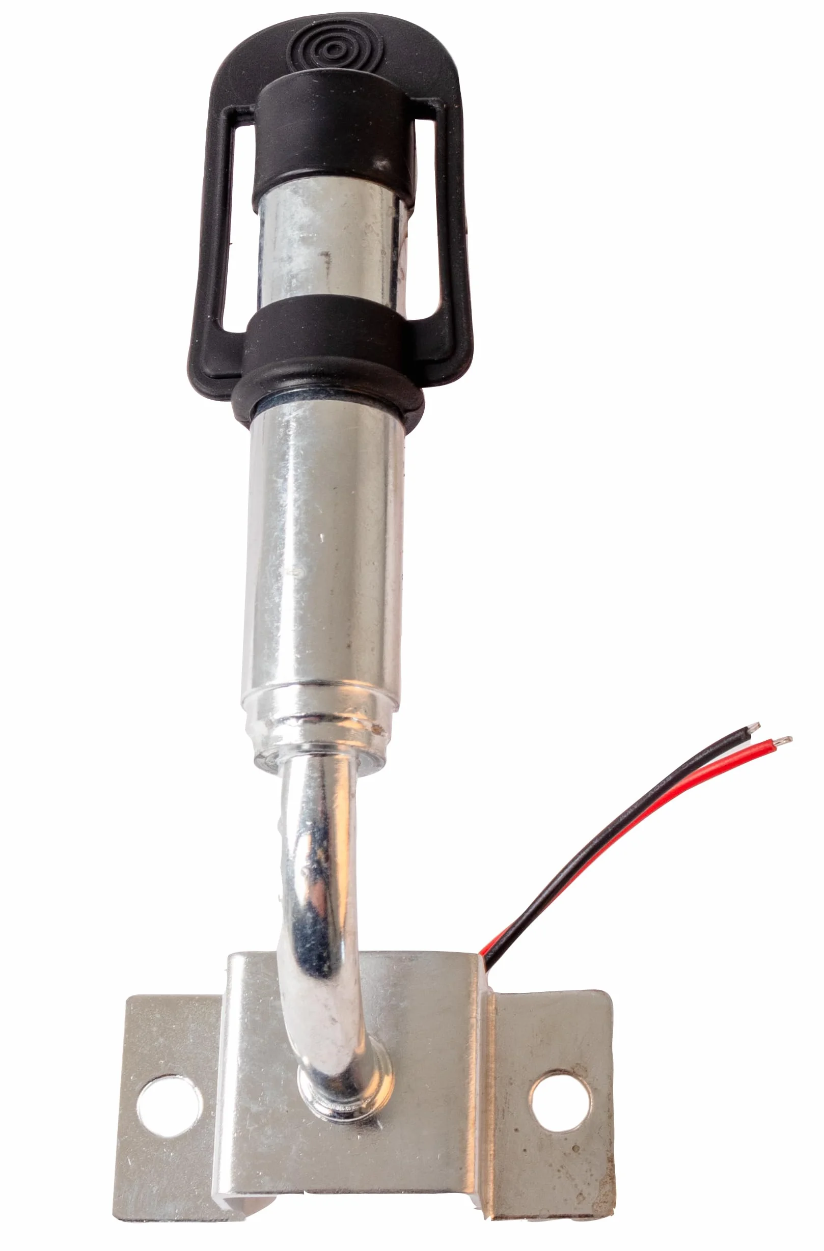 Ama Piantone per Lampeggiante Inclinabile 180° Metallo Zincato Altezza 170 mm Diametro 24 mm