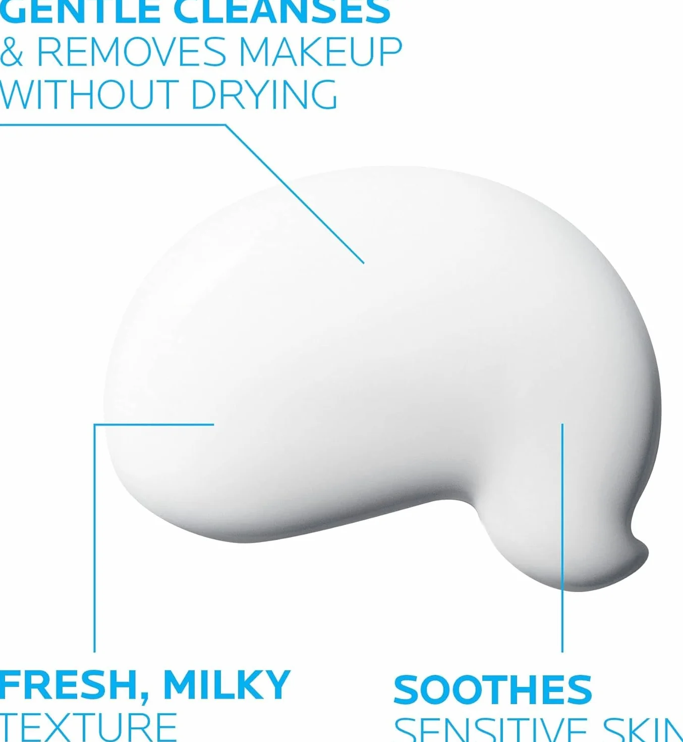 La Roche Posay Toleriane Fluido Detergente e Struccante 200 ml Pelle Sensibile