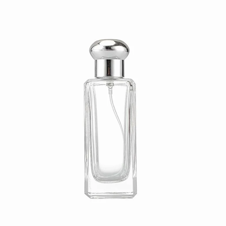5/10 pz 30/50/100ml Bottiglie di Profumo Quadrate di Profumo Glassspray Bottiglie di Profumo Vuote e Trasparenti Bottiglia di Profumo Riutilizzabile Spray per Uomini Donne Viaggi