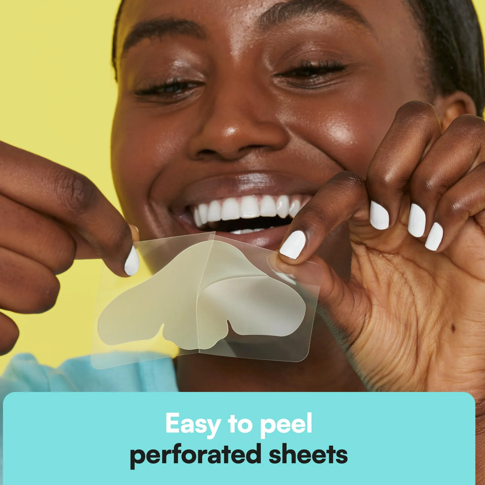 SKIN CHOICE Nose Pore Strips - Strisce idrocolloidali per la pulizia profonda per liberare e restringere i pori, assorbire il sebo, acne e punti neri Vegan (5 unità)