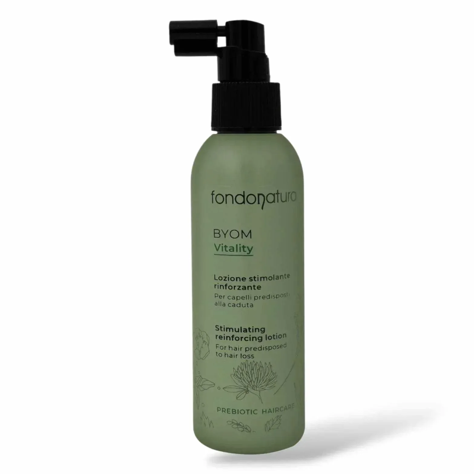 Fondonatura BYOM Vitality Lozione Stimolante, Trattamento Anticaduta, 125 ml