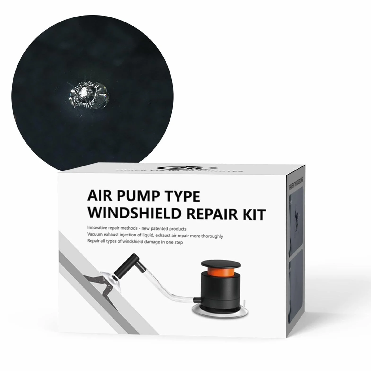 Kit di Riparazione per Parabrezza in Resina Professionale per Auto