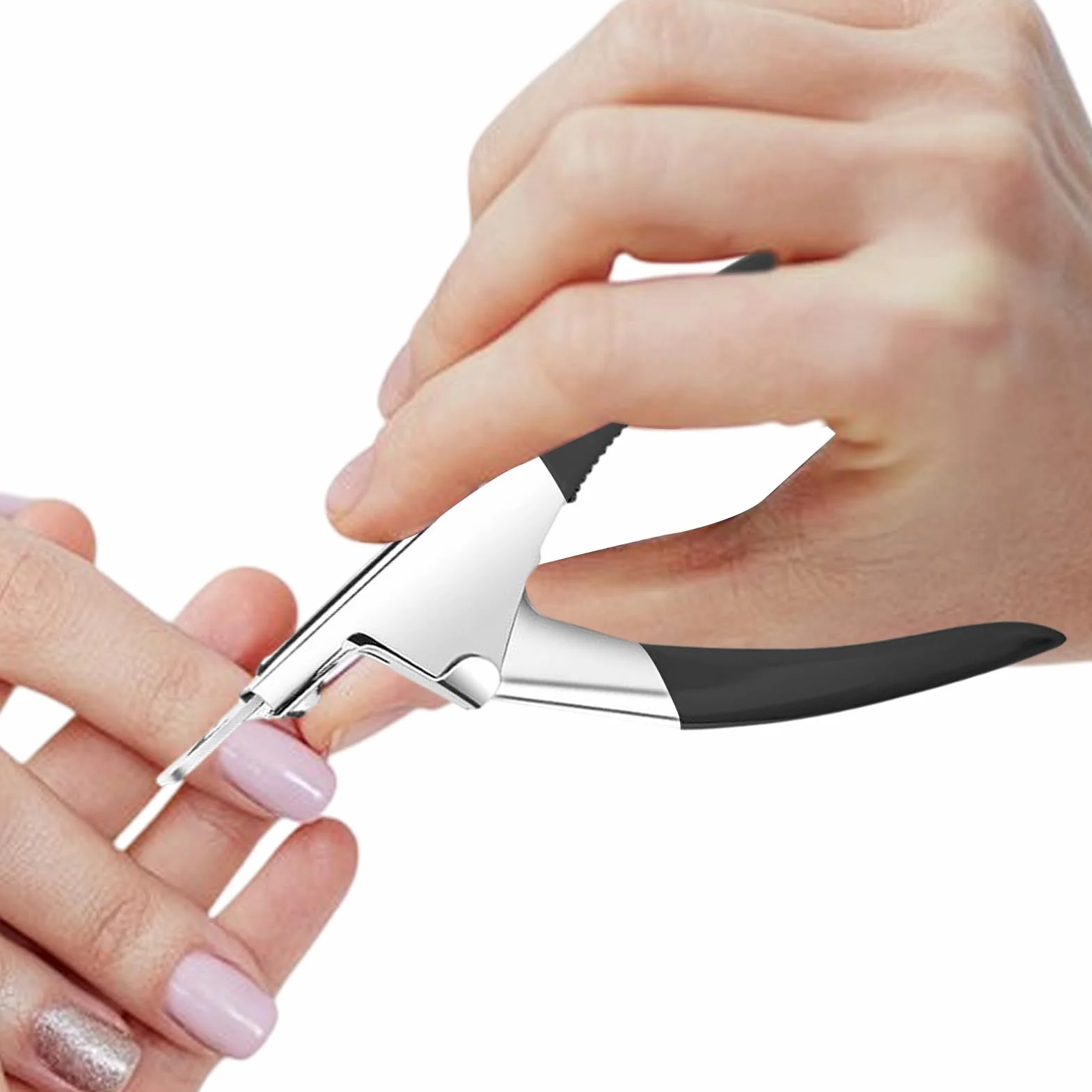 Taglierina unghie in acciaio inossidabile Clipper punta unghia U Tabelle acriliche Cutter Manicure Tool