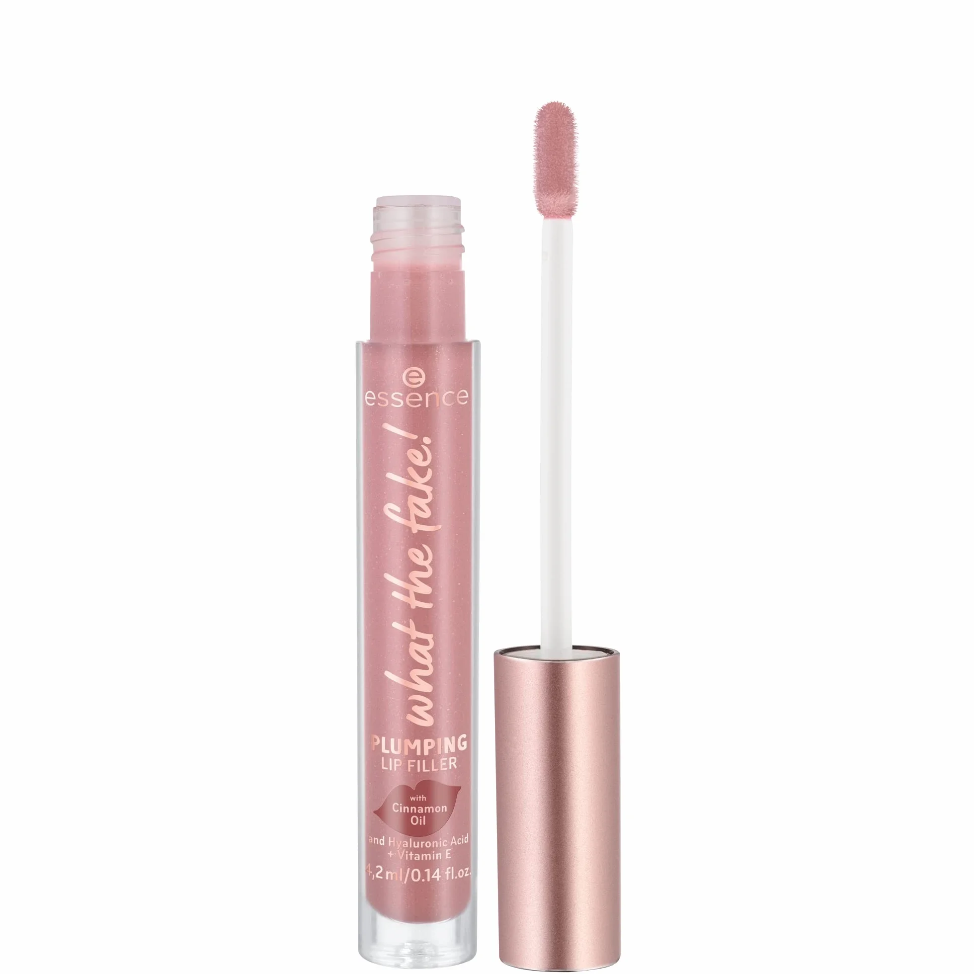 essence what the fake! LUCIDALABBRA EFFETTO VOLUMIZZANTE, idratante, con vitamine, rinfrescante, lucida, brillante (4.2ml)