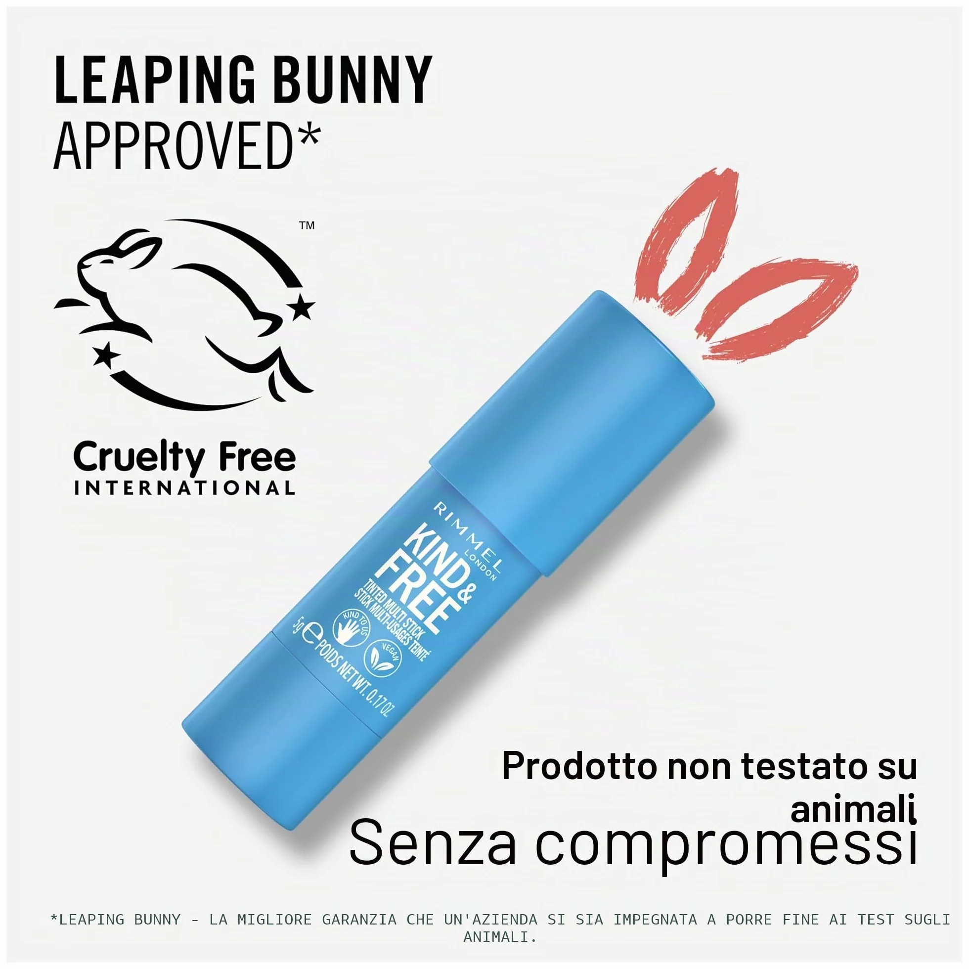 Kind & Free Tinted Multi, articolo pensato per l’uso quotidiano, si integra senza difficoltà nelle abitudini quotidiane, confezione da 5 g studiato per inserirsi con naturalezza nello stile di vita qu