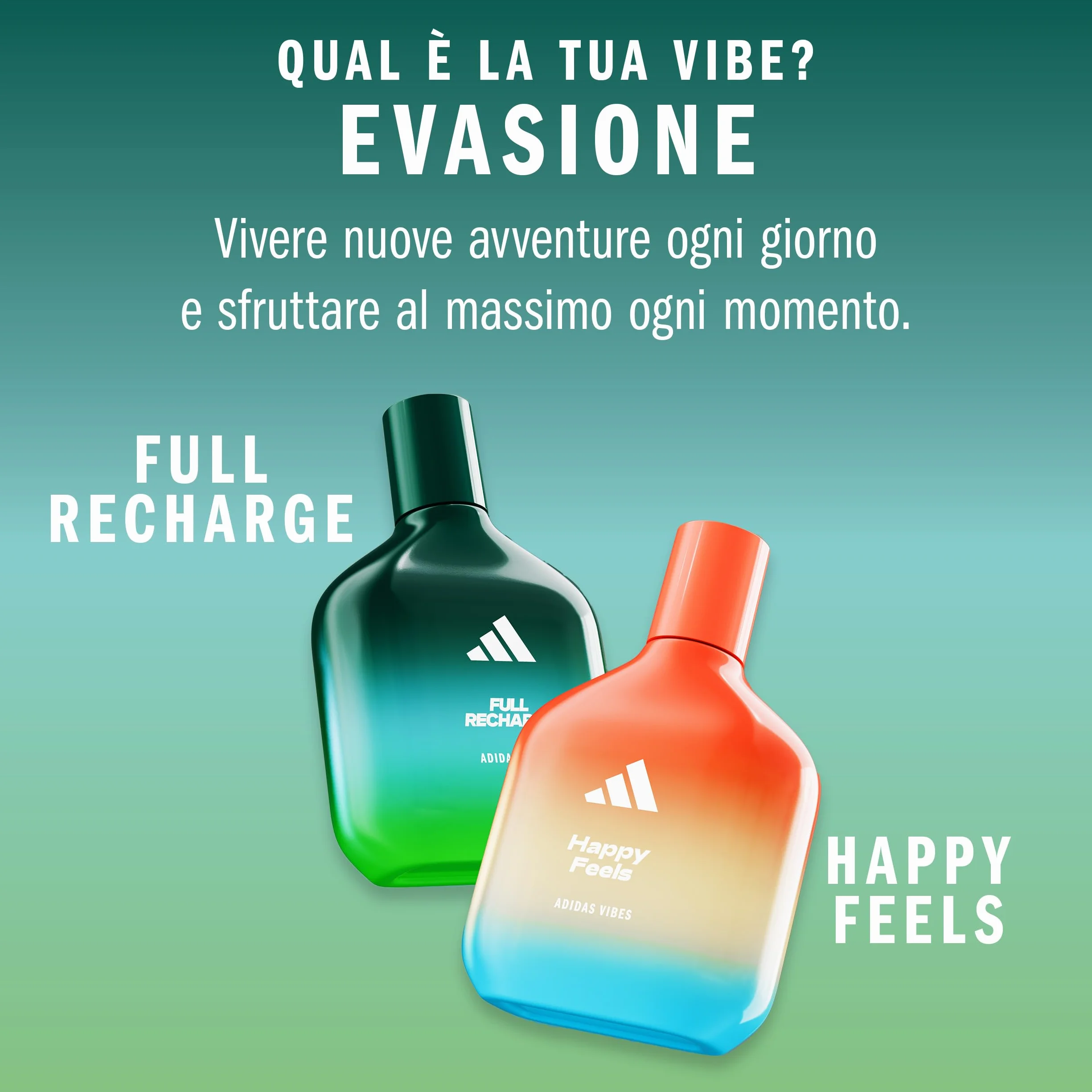 adidas Vibes Full Recharge Eau de Parfum 100 ml