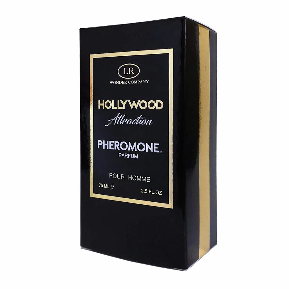 Hollywood Attraction Homme, profumo ai feromoni uomo, per attrarre e sedurre (1x75ml) - Wonder Company