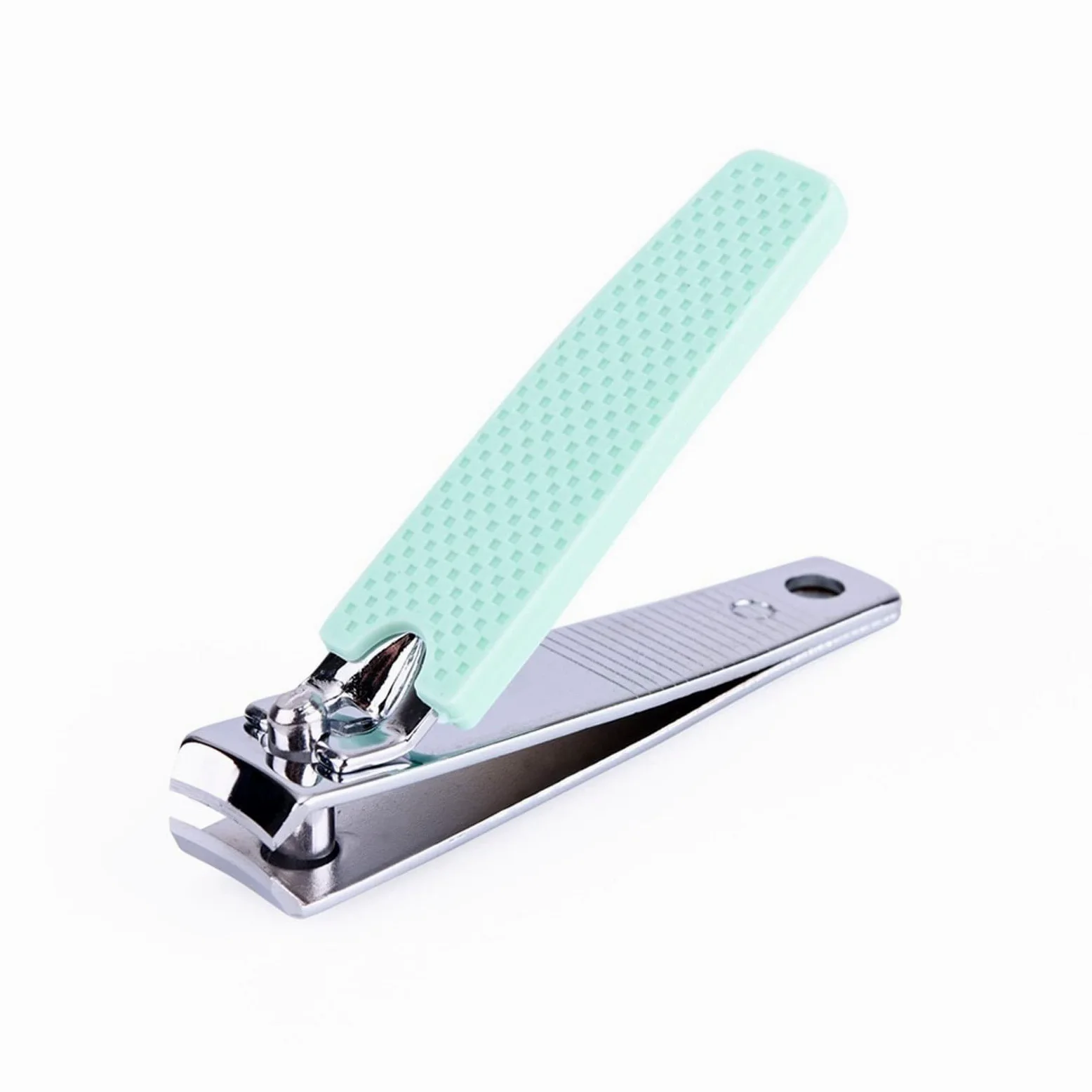 Tagliaunghie 3 pezzi manico in gel di silice set tagliaunghie tagliaunghie tagliaunghie pedicure strumenti manicure kit professionale (blu)