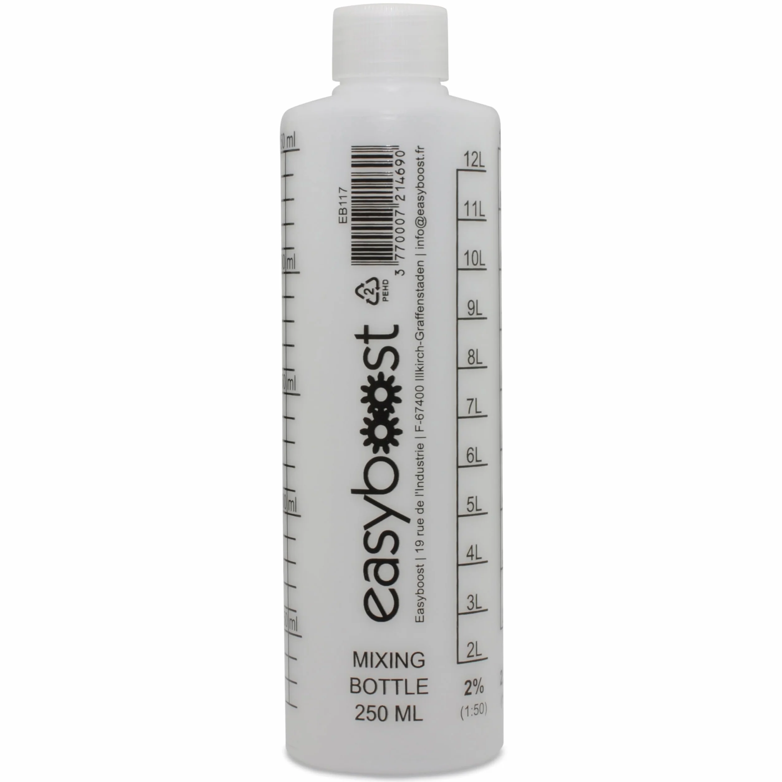 Easyboost Dosatore Olio 250ml 2% 2,5% 3% 4% 5% 6% Motori 2 Tempi