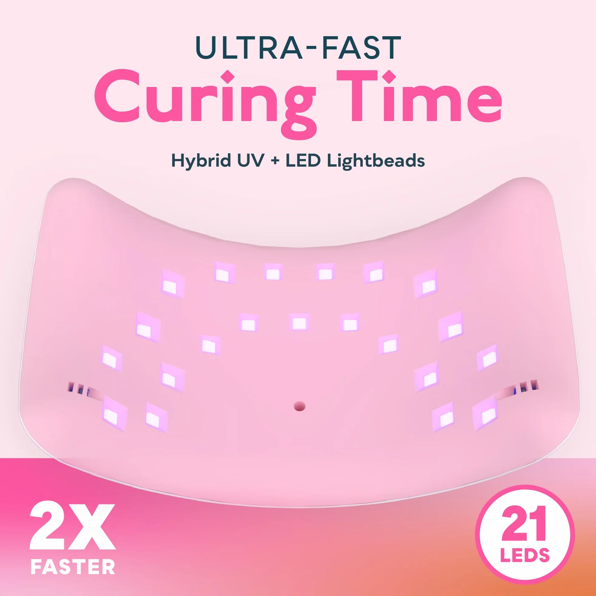SUNUV Asciuga unghie UV LED, lampada per unghie, timer 30/60/99s, sensore a infrarossi, display LCD, adatto per tutti i gel, per manicure/pedicure nail art a casa e salone