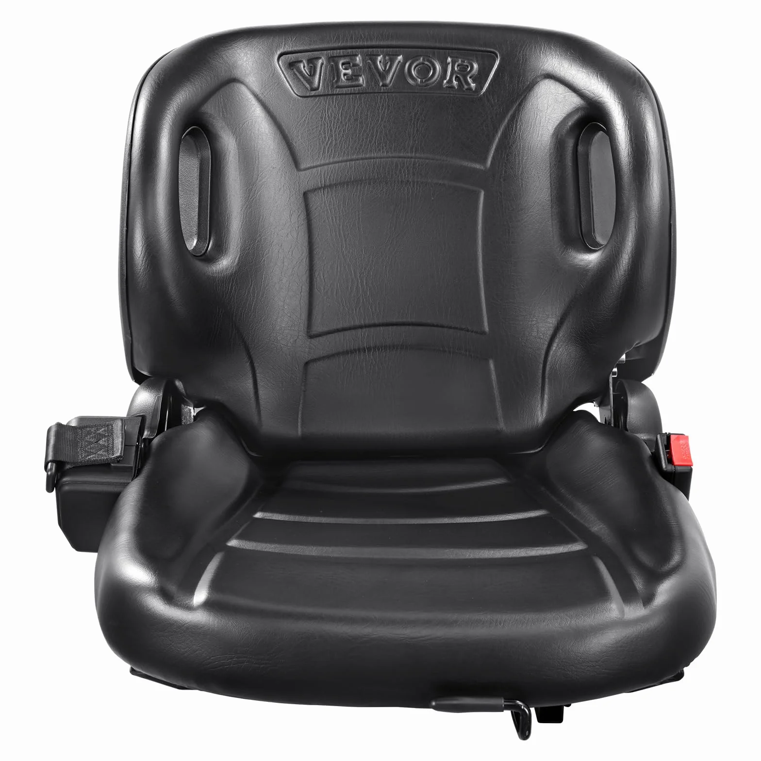 VEVOR Sedile Universale per Carrello Elevatore Coprisedile con Schienale Regolabile 160-340mm