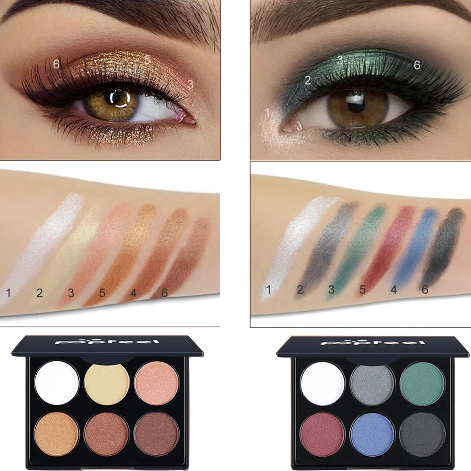 Trousse Trucchi Donna, Kit Trucco Tutto in Uno Palette Cosmetica, Make Up Completo con Ombretti Rossetto Correttore Kit Cosmetici per Donne Ragazze Regalo di Natale