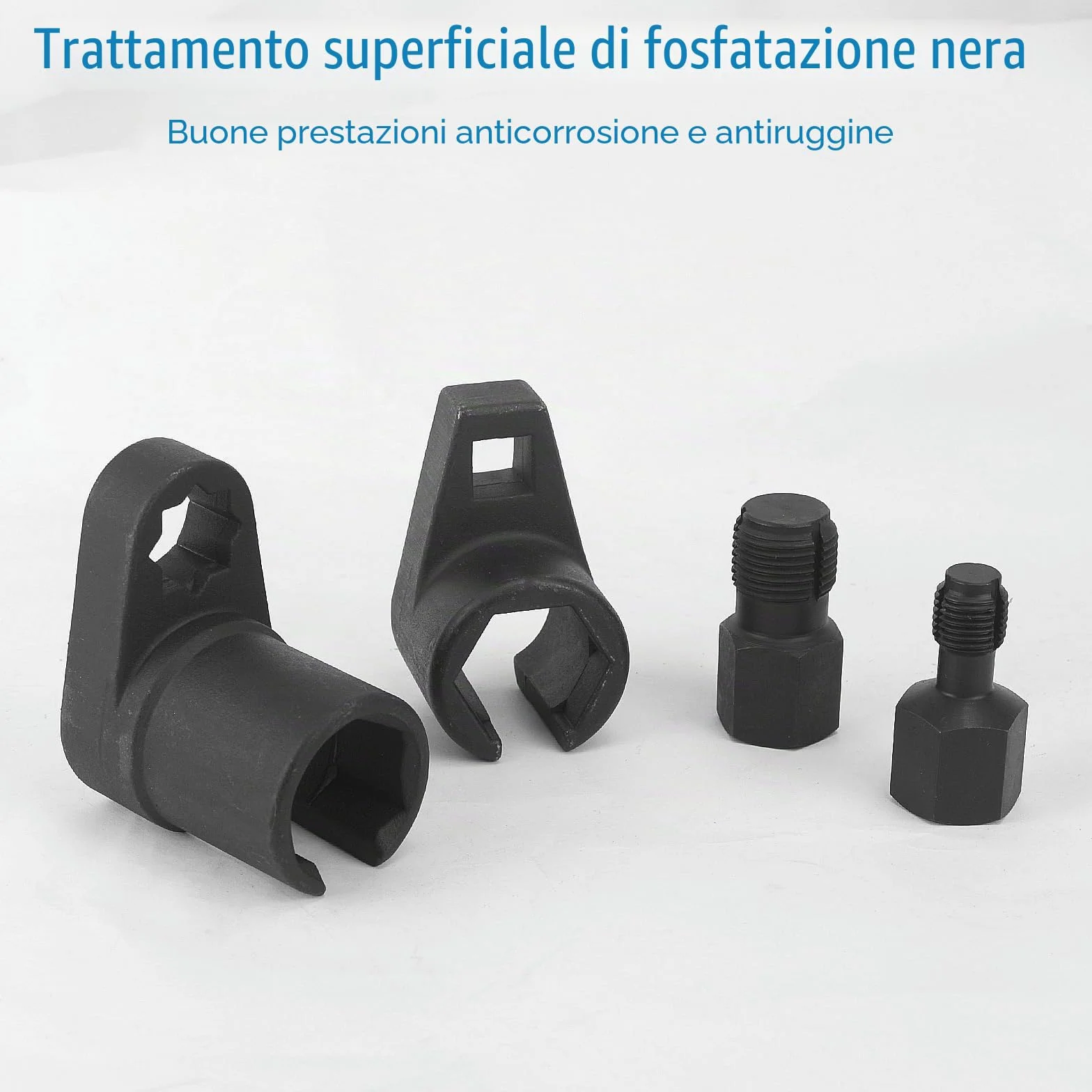 Set di Dadi per Sensore Lambda, Strumento di Riparazione Filettature, Confezione da 5