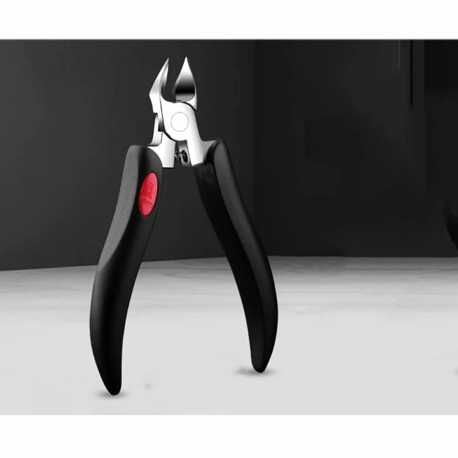 JINGYAN Tagliaunghie Tagliaunghie in acciaio inossidabile Jiagou Olecranon Pedicure per spingi cuticole Unghie dei piedi