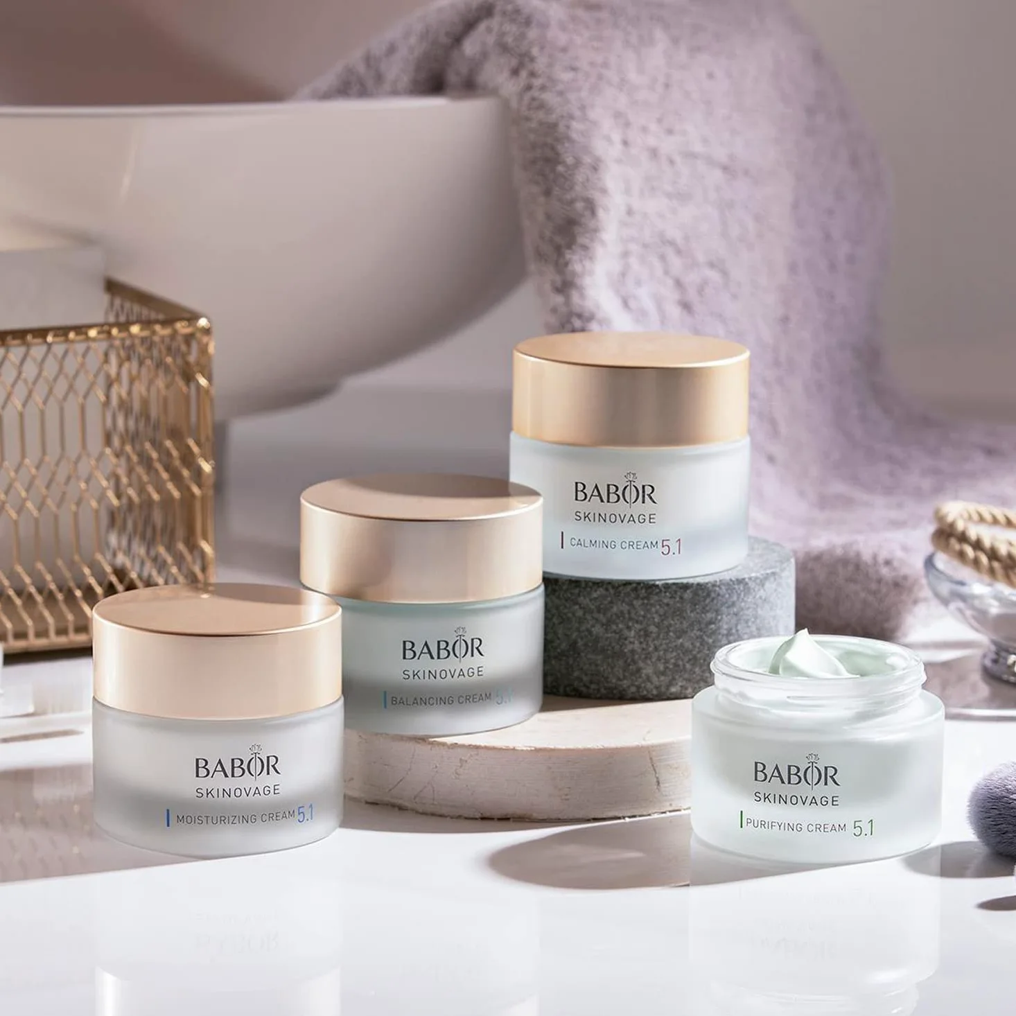 BABOR SKINOVAGE Vitalizing Cream Rich, Crema viso ricca per pelle stanca e spenta, Idratante rivitalizzante, 50 ml