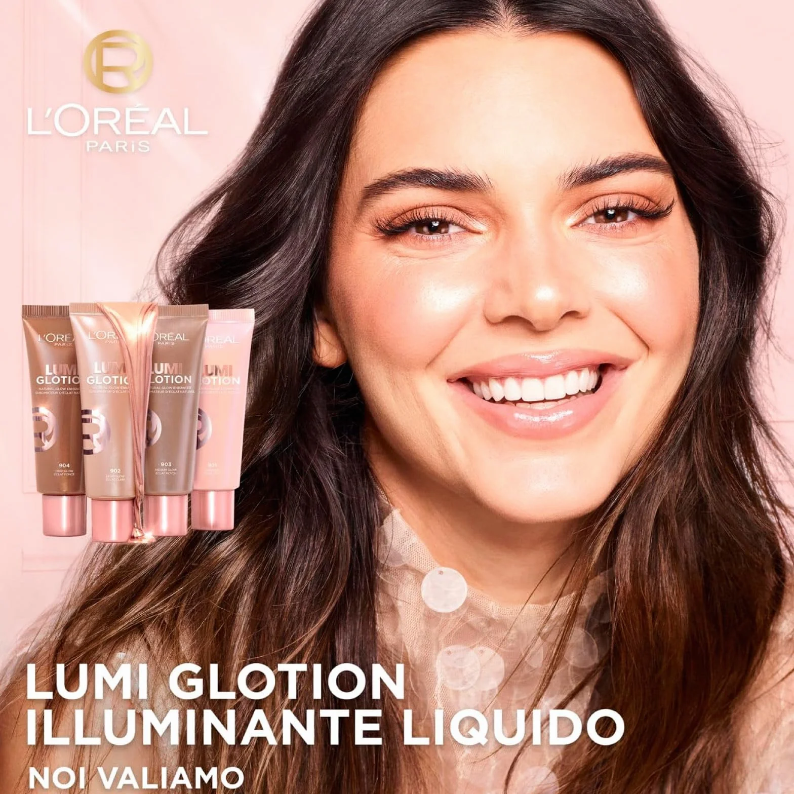 L'Oréal Paris Lumi Glotion Illuminante Liquido Illumina e Idrata Viso e Corpo Tonalità 902 Light Glow da 40ml + Revitalift Filler Crema Gel Viso Rimpolpante con Acido Ialuronico da 50ml