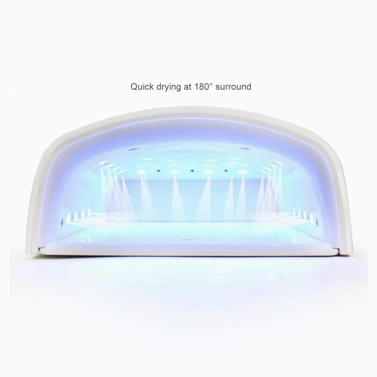 Lampada LED per unghie, Lampada UV for unghie a LED Asciugatrice for unghie 48W Lampada UV for unghie 24pcs Lampada for ghiaccio a LED Macchina for unghie artistiche Asciugatura for gel Lucidatura Str