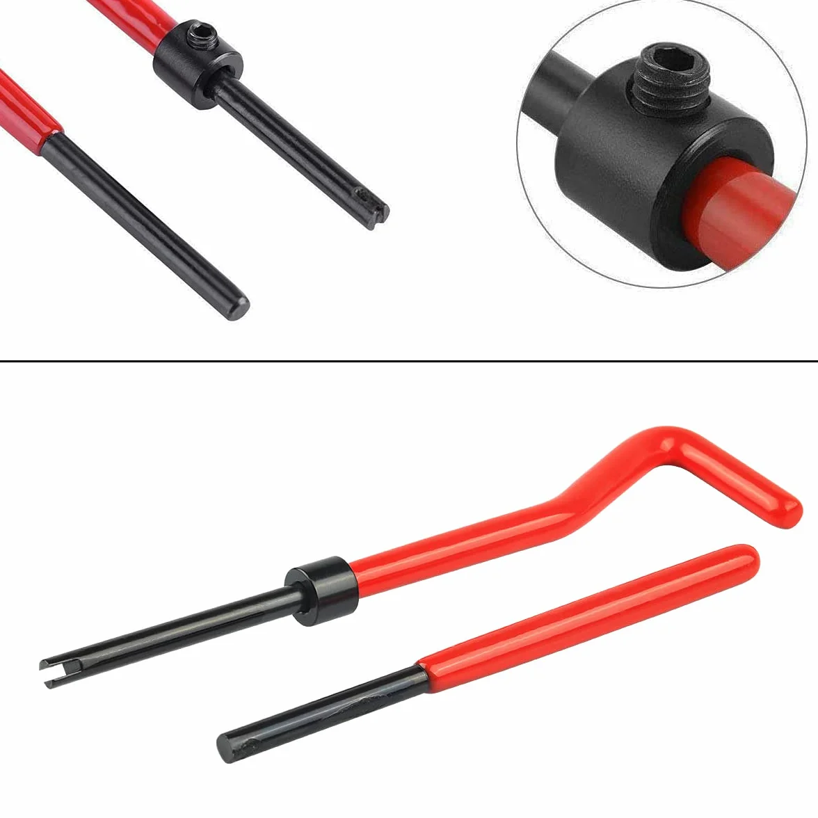 Set di riparazione filettature M6 30 pezzi utensile manuale metrico kit elicoidali