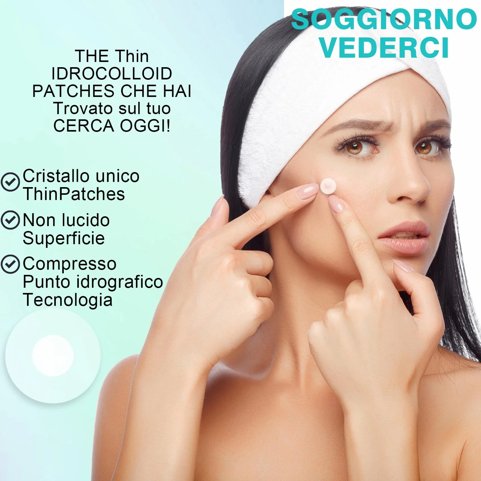 Patch Brufoli Pimple Patch con olio dell'albero tè Acido Salicilico Cerotti Brufoli Invisibili Impermeabili Patch Brufoli Viso Possono Sbarazzarsi dell'acne Velocemente (264 pezzi)