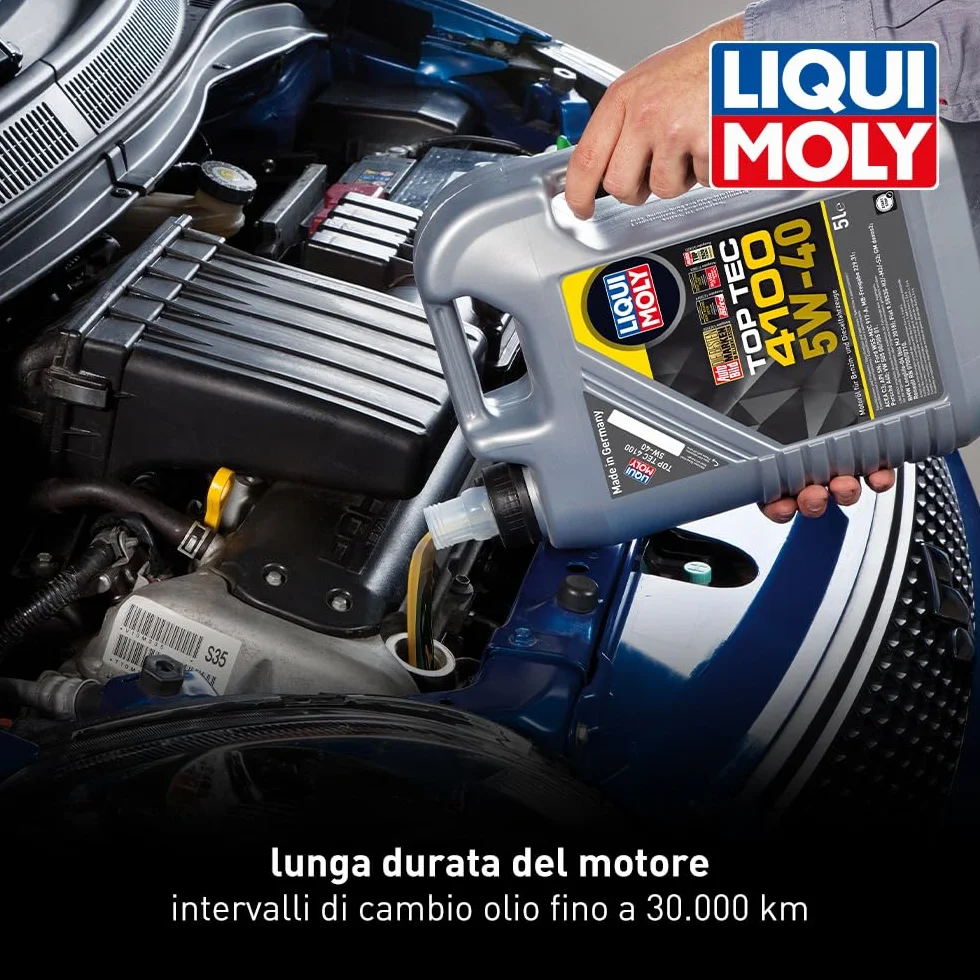 LIQUI MOLY Top Tec 4100 5W-40 5 L Oli motore sintetico