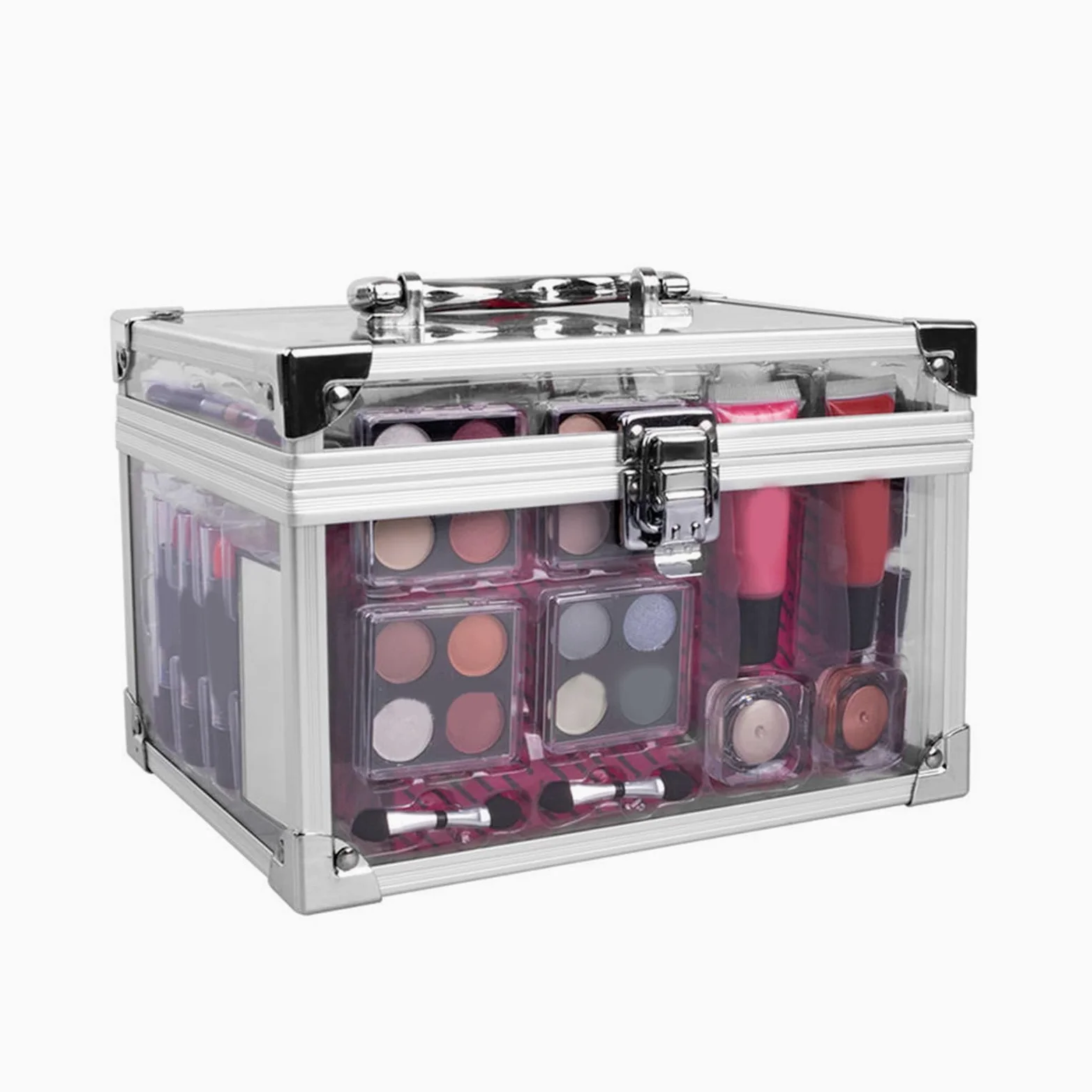 Kit Di Trucco Per Donna Set Da Viaggio Compatto Con | Contour Pennello Blush Con Astuccio Per Ragazze Adolescenti Quotidiano Cerimonie Eventi Matrimonio