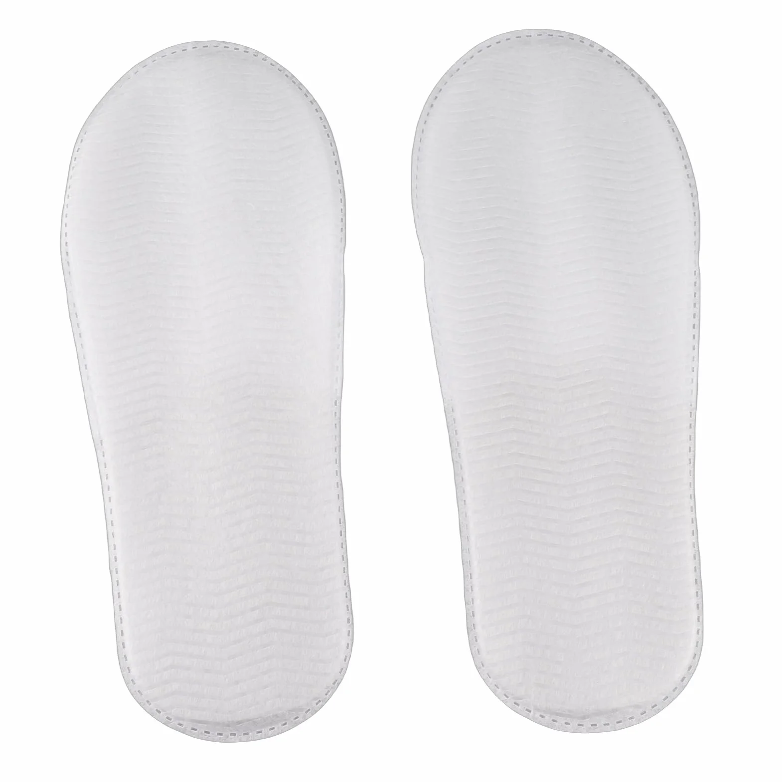 HEEPDD 50 Paia Pantofole Usa E Getta, Pantofole da Interno per Hotel Pantofole per Ospiti di Nozze Confezione di Pantofole per Donne Uomini Home Spa Hotel (Lavagna bianca in tessuto non