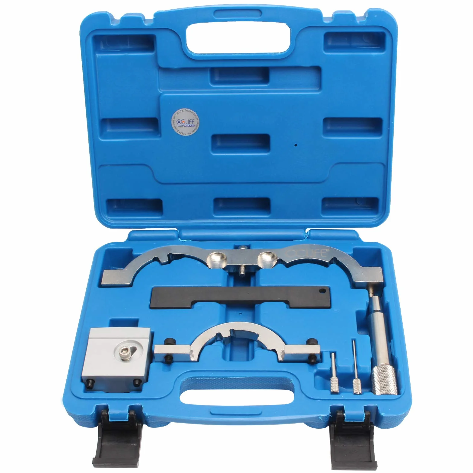 CCLIFE Turo Kit di strumenti di sincronizzazione motore compatibile con Opel Astra-J Corsa-D 1.0 1.2 1.4 1.6
