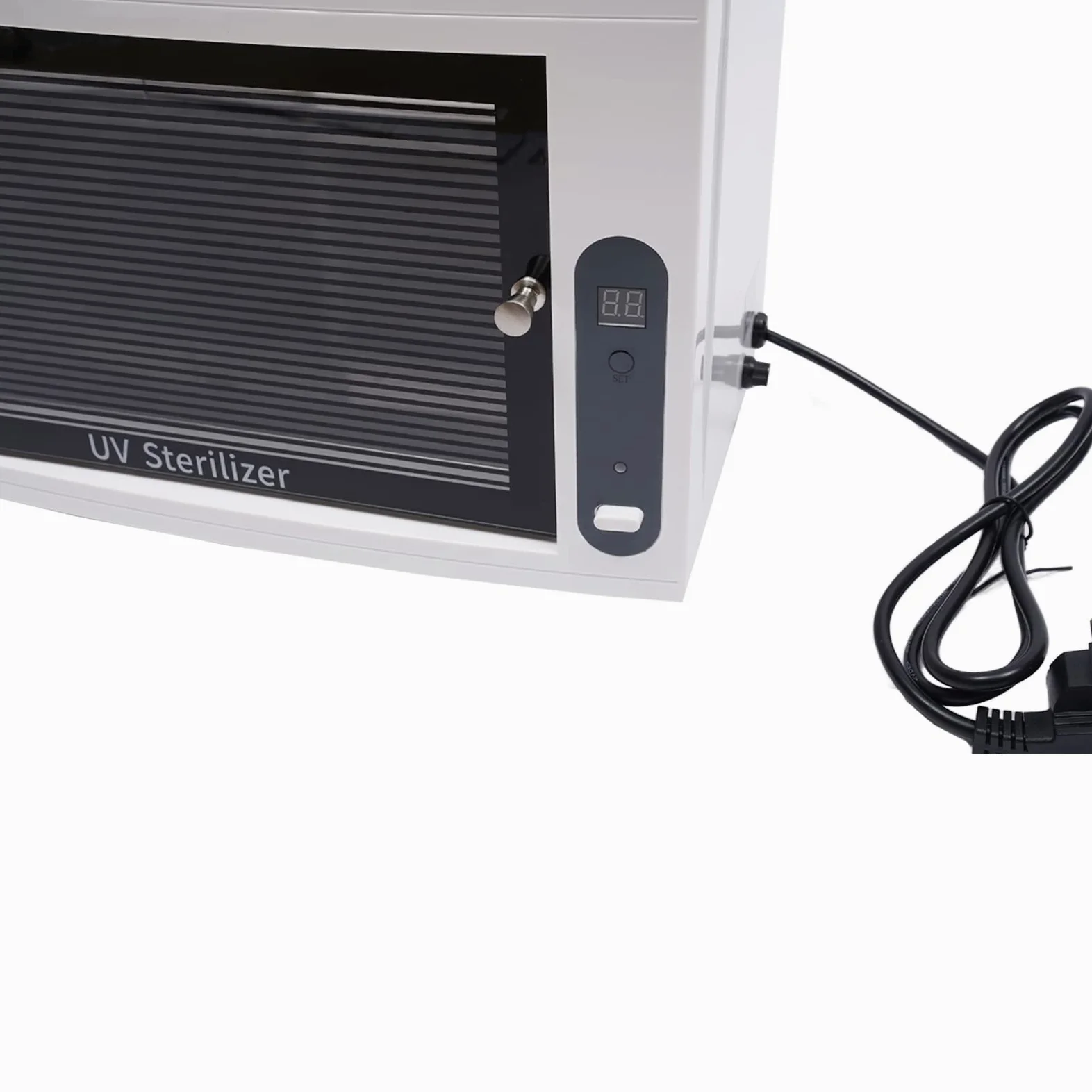 Armadio disinfettante UV: strumento sterilizzatore per manicure ad alta efficienza con timer, sterilizzatore UV per la cura delle unghie, strumenti cosmetici e parrucchieri