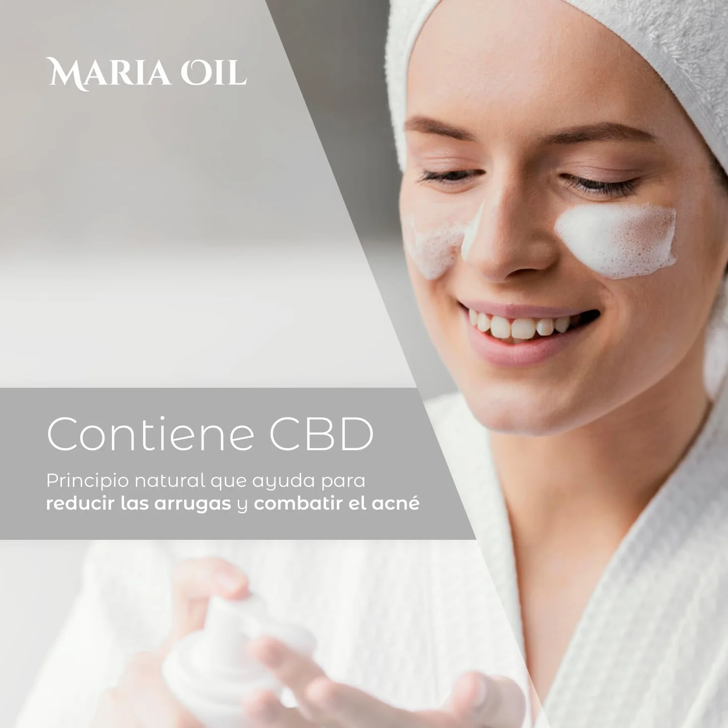 Latte detergente struccante viso e occhi sensibili. Latte Detergente Viso con CBD: Pulizia Naturale e Lenitiva per una Pelle Radiosa. Detergente viso anti-infiammatorio.