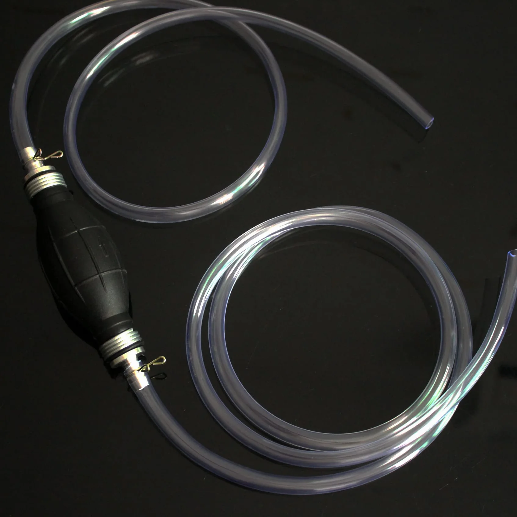 Pompa a mano per benzina, olio, diesel, portatile manuale, tubo 2 m