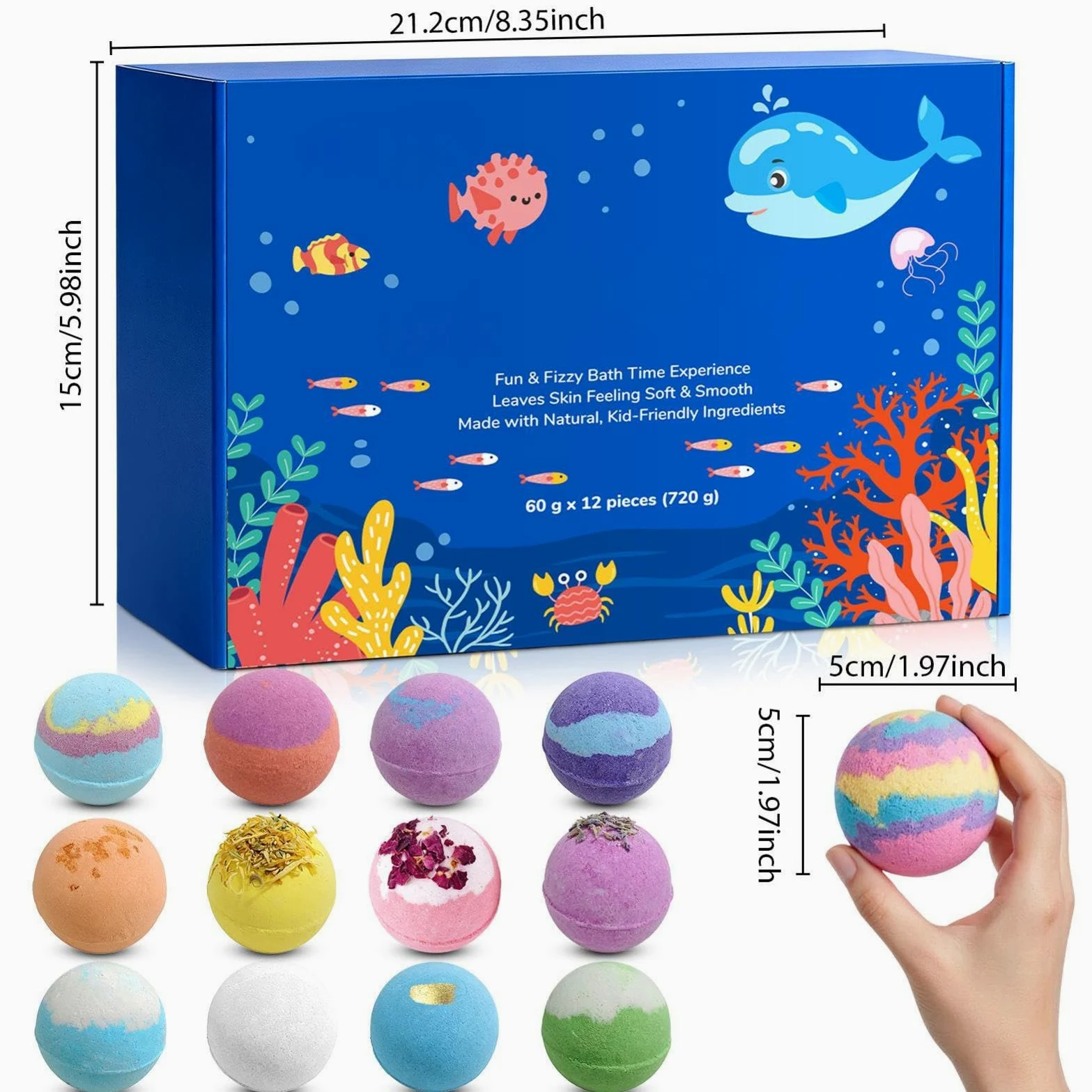 Bagnoschiuma Adulti,Con Giocattoli E Detergente Ad Azione Profumata,12 Pezzi Palline Effervescenti da Bagno Profumate per Bambini | per Donne, Mamme, Mogli, Nonne, Ragazze, Giovani, Casa, Viaggio