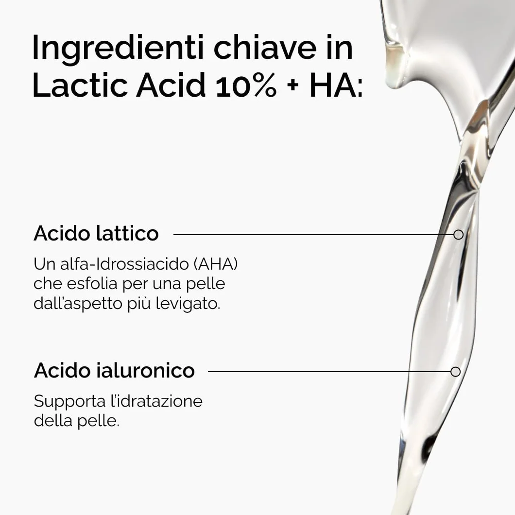 The Ordinary - acido lattico 10% ialuronico 30 ml