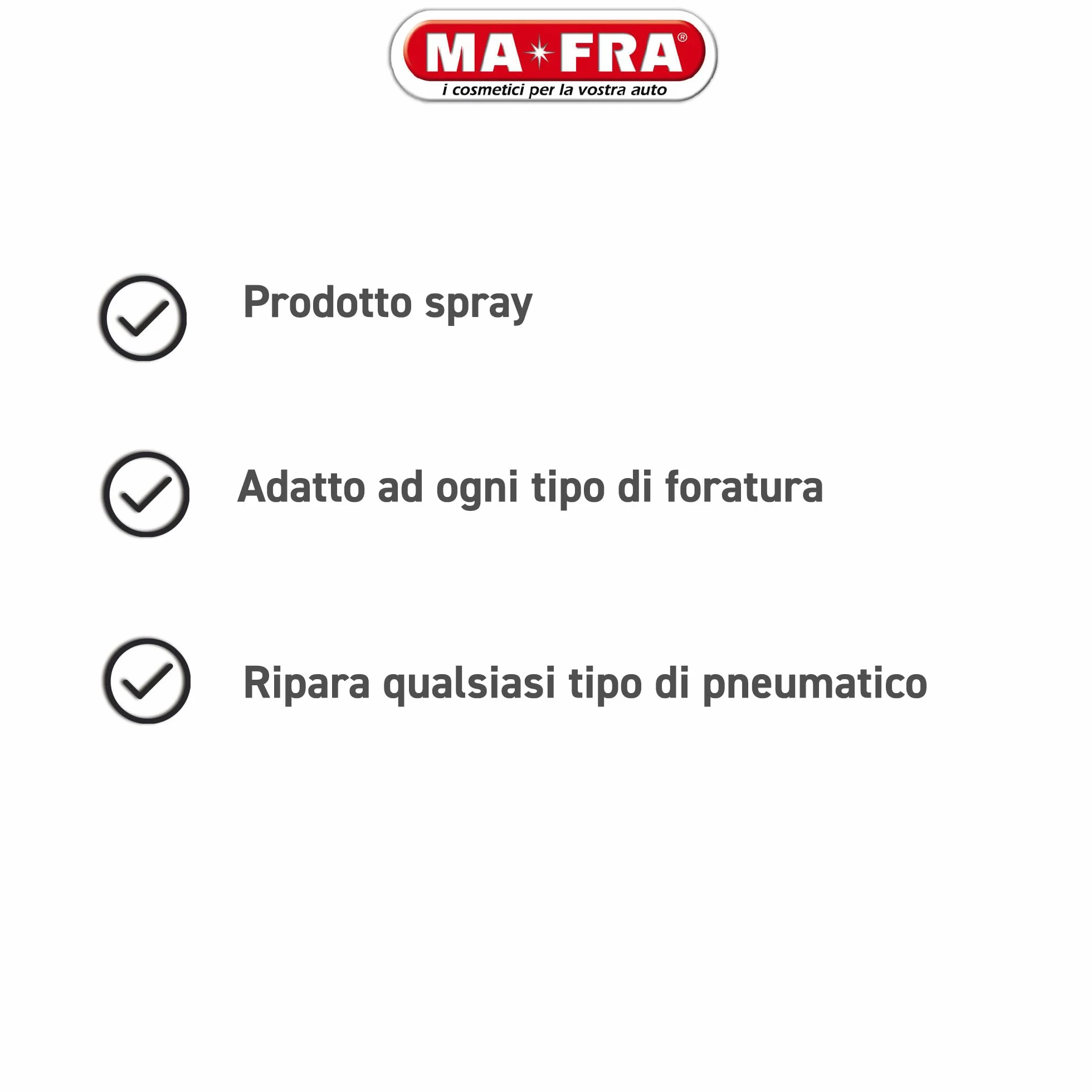 MAFRA Bomboletta Gonfia e Ripara Gomme 300ml Auto Moto Senza Camera d'Aria