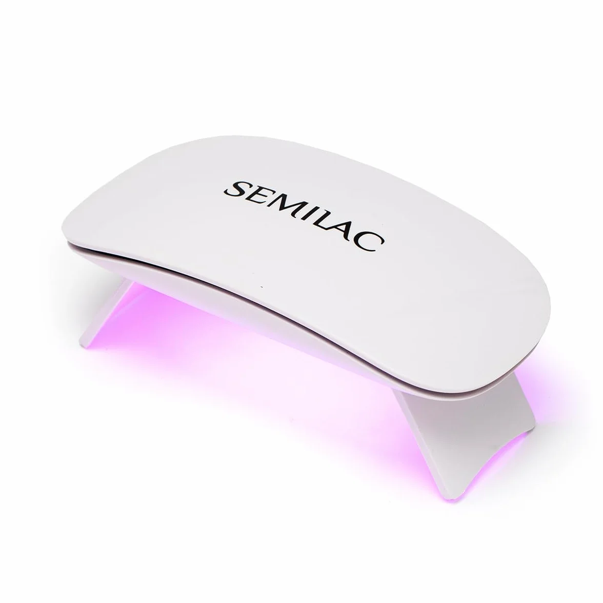 Semilac Lampada LED da viaggio, 6 W, pieghevole, con timer da 60/90 secondi, compatta e portatile, connettore USB-C