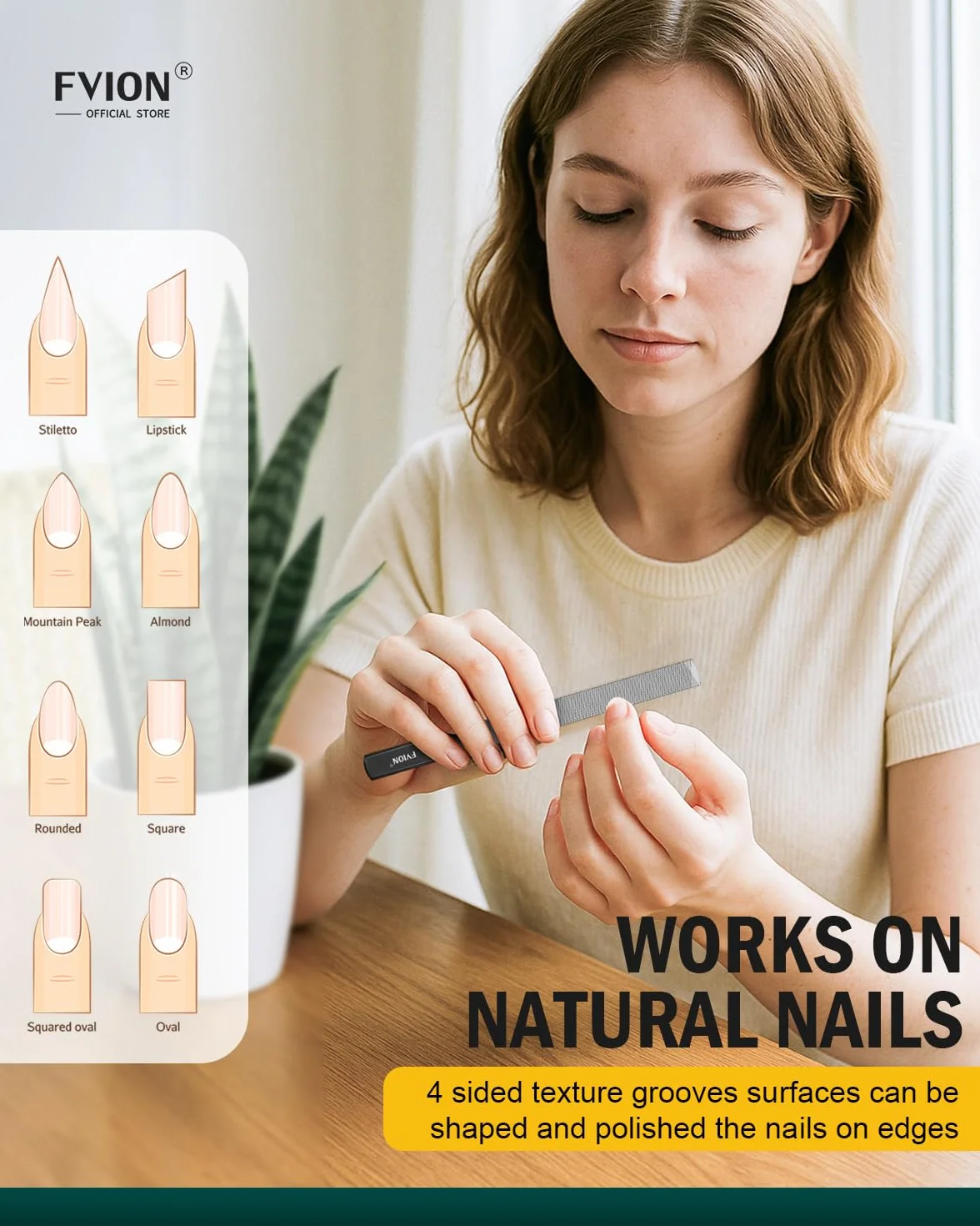 FVION Lima Unghie Piedi Professionale per Unghie Spesse e Dure – Lima per Unghie dei Piedi in Acciaio Inox, Nail File per Manicure e Pedicure Uomo e Donna